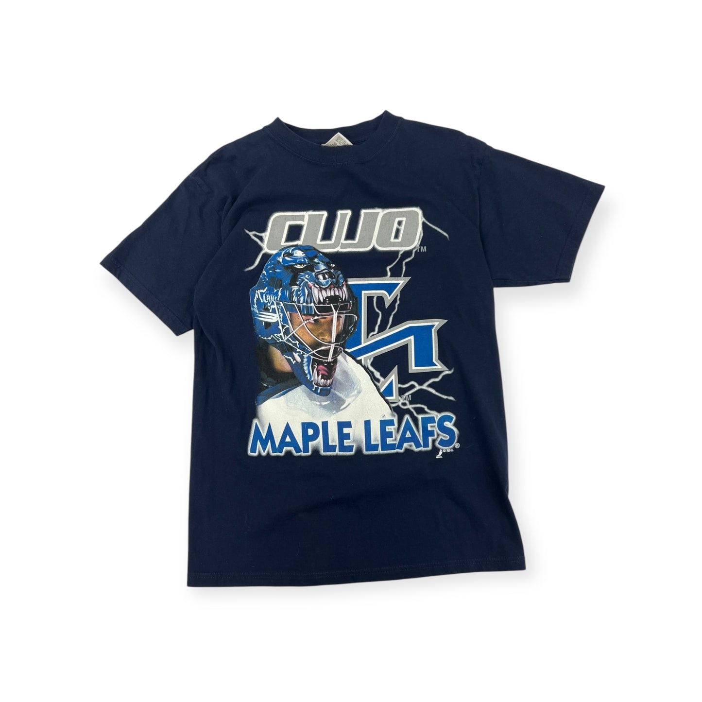 Vintage 2001 Cujo Toronto Maple Leafs T-shirt SIze youth XL/ Mens Small