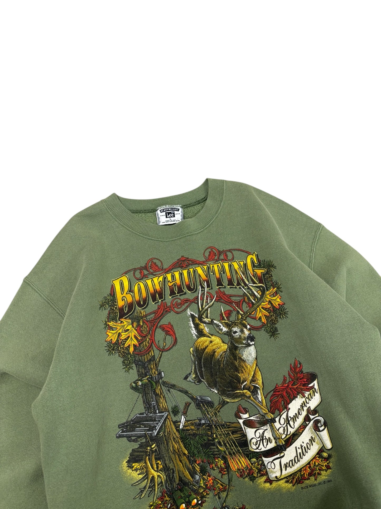 Vintage Bowhunting American Tradition Crewneck