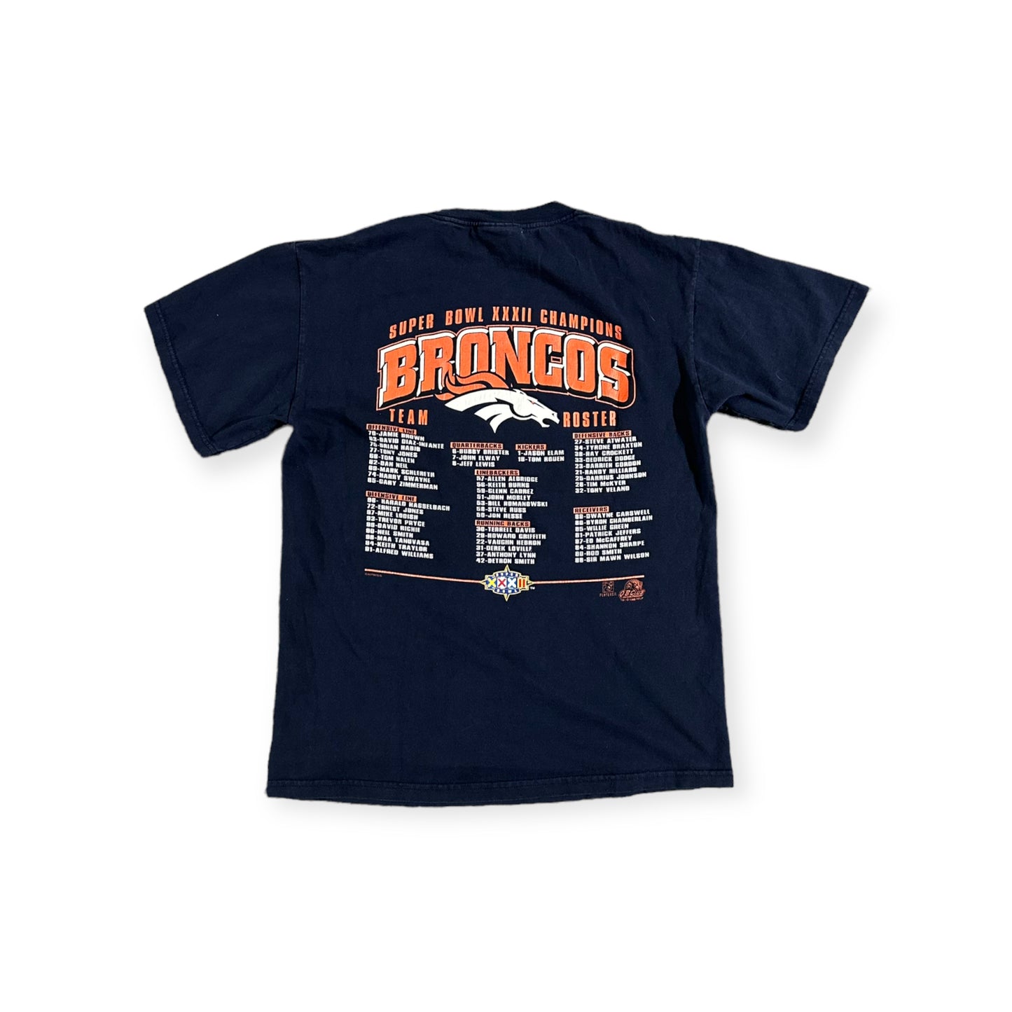 Vintage Super bowl XXXII Champions Denver Broncos T-shirt