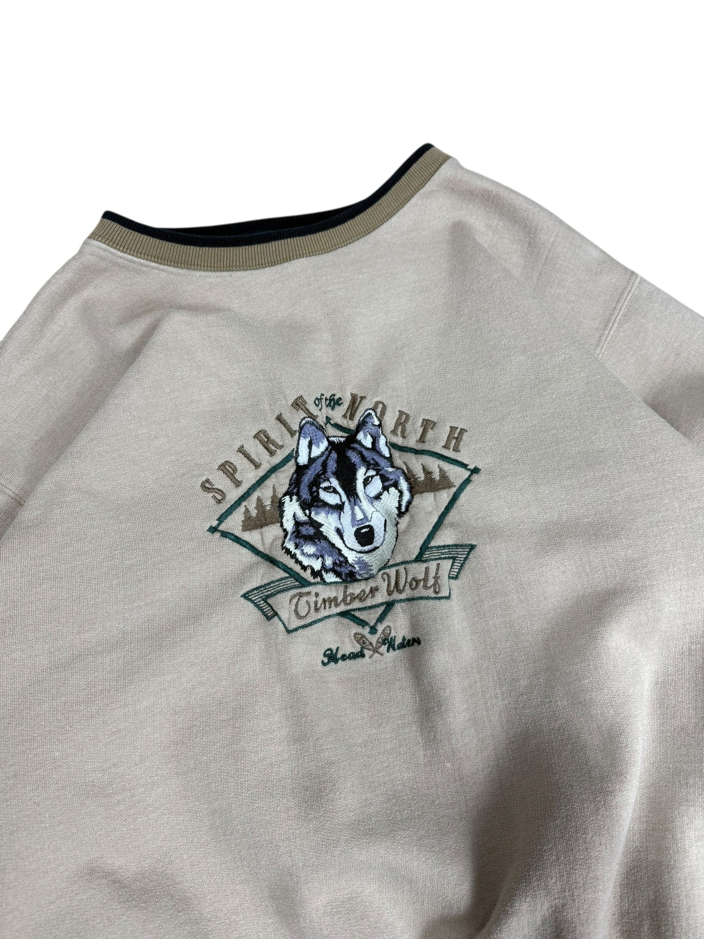 Vintage Headwaters Timberwolf Crewneck
