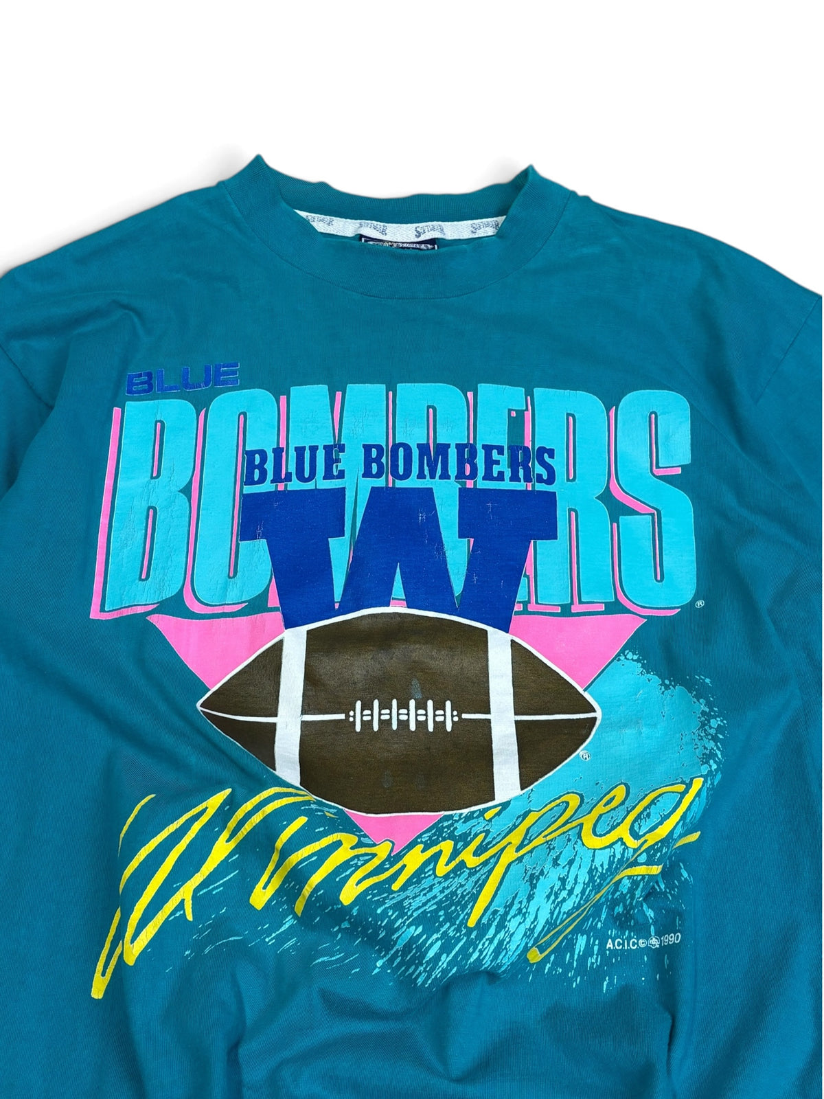 Vintage Winnipeg Blue Bombers T-shirt