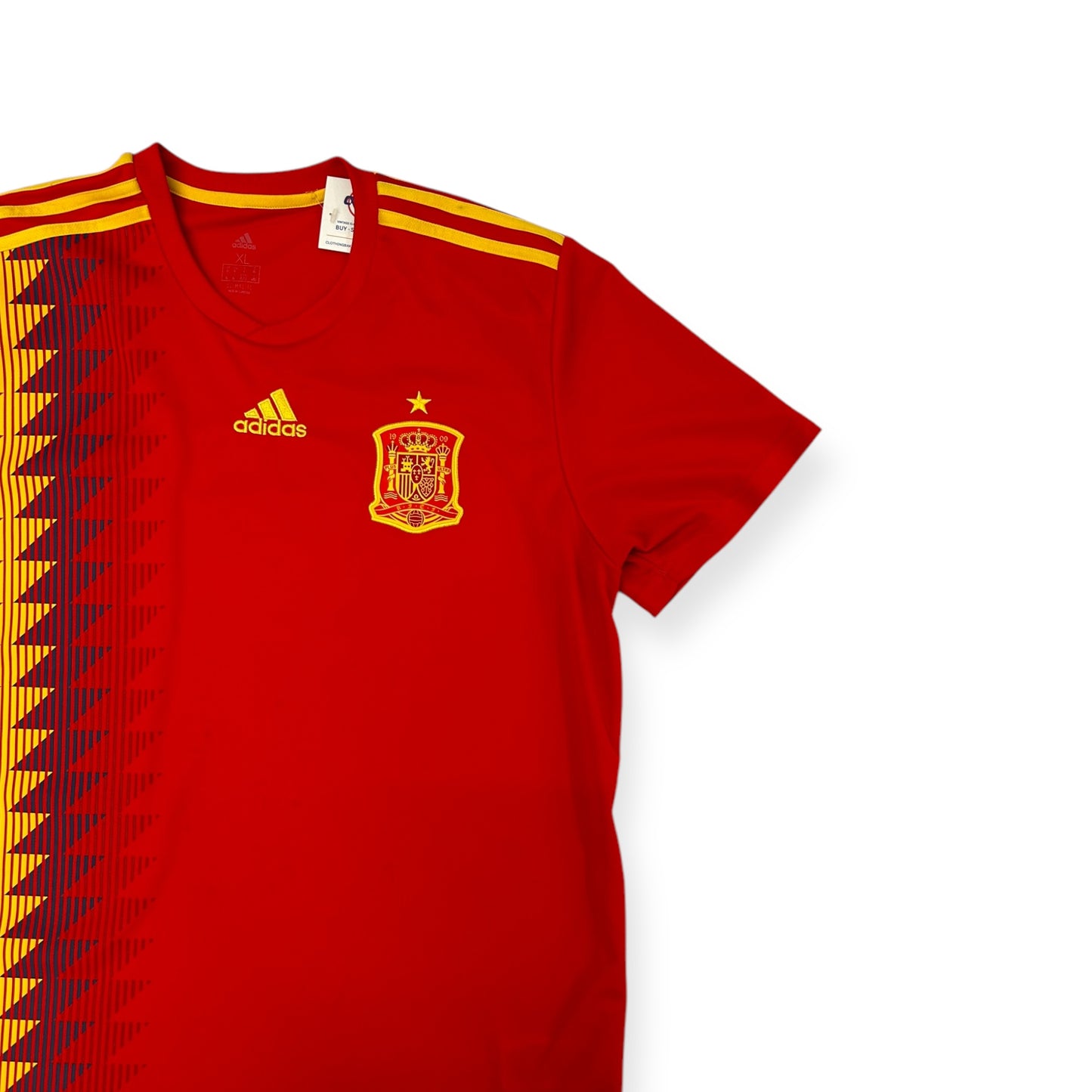 Spain Soccer Jersey Size XL