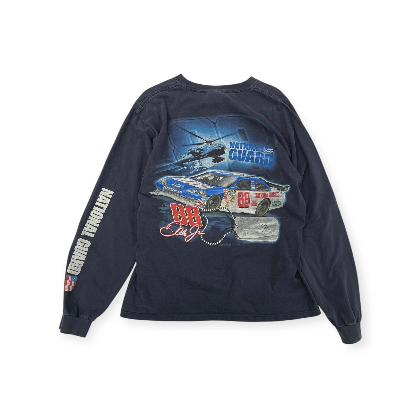 Dale Jr Longsleeve Shirt Size Large