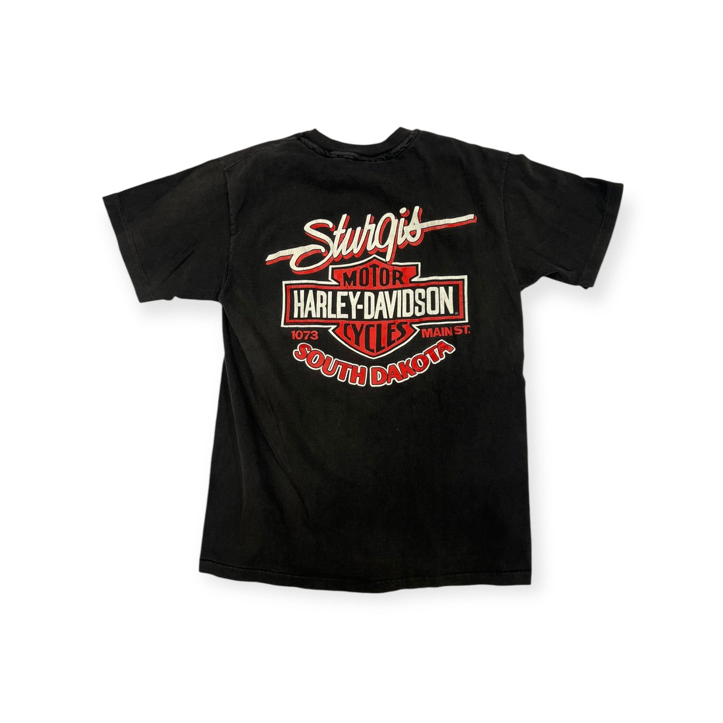 Vintage 1992 Post Mail Stamp Black Hills Sturgis T-shirt Size Medium