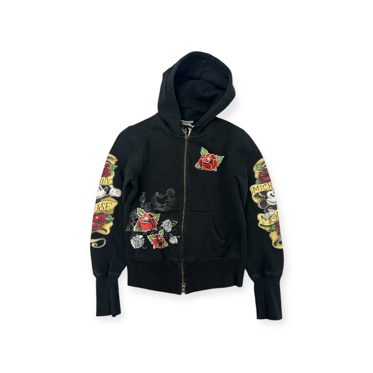 Vintage Mickey Mouse x Ed Hardy Hoodie Size Small