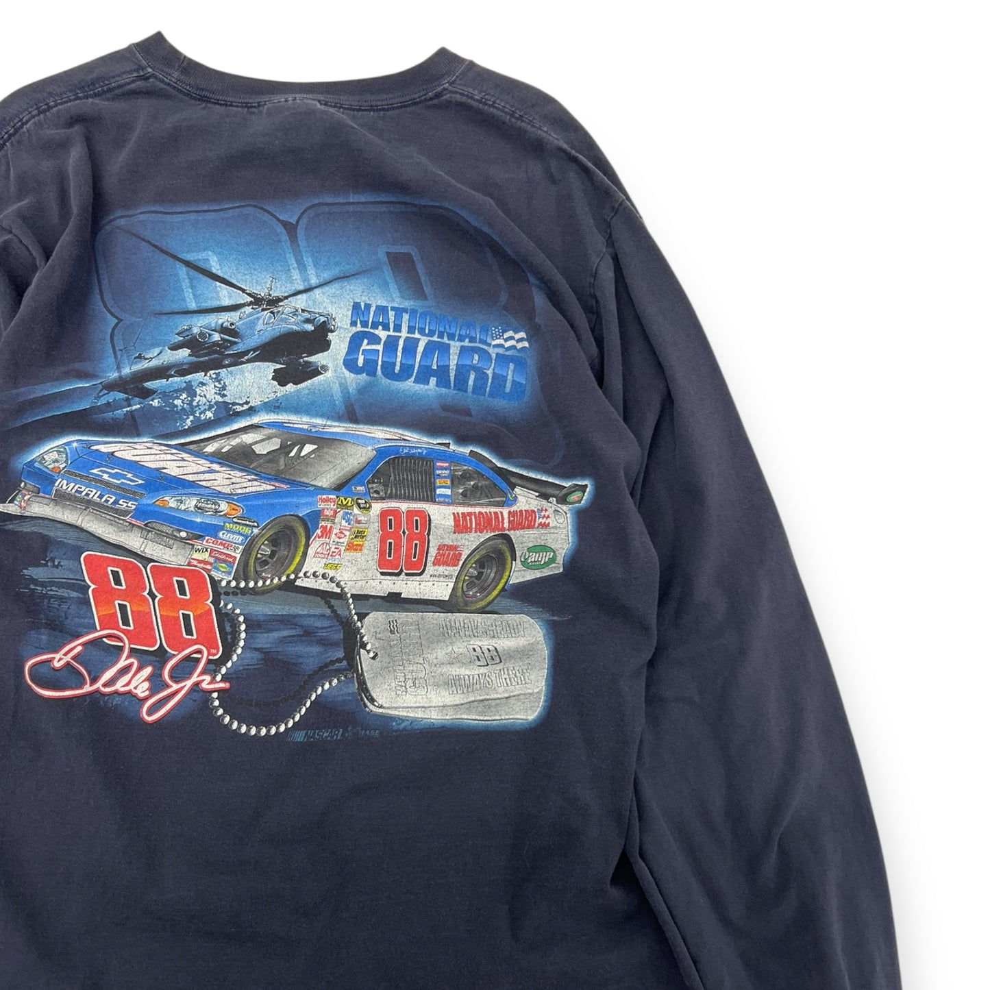 Dale Jr Longsleeve Shirt Size Large