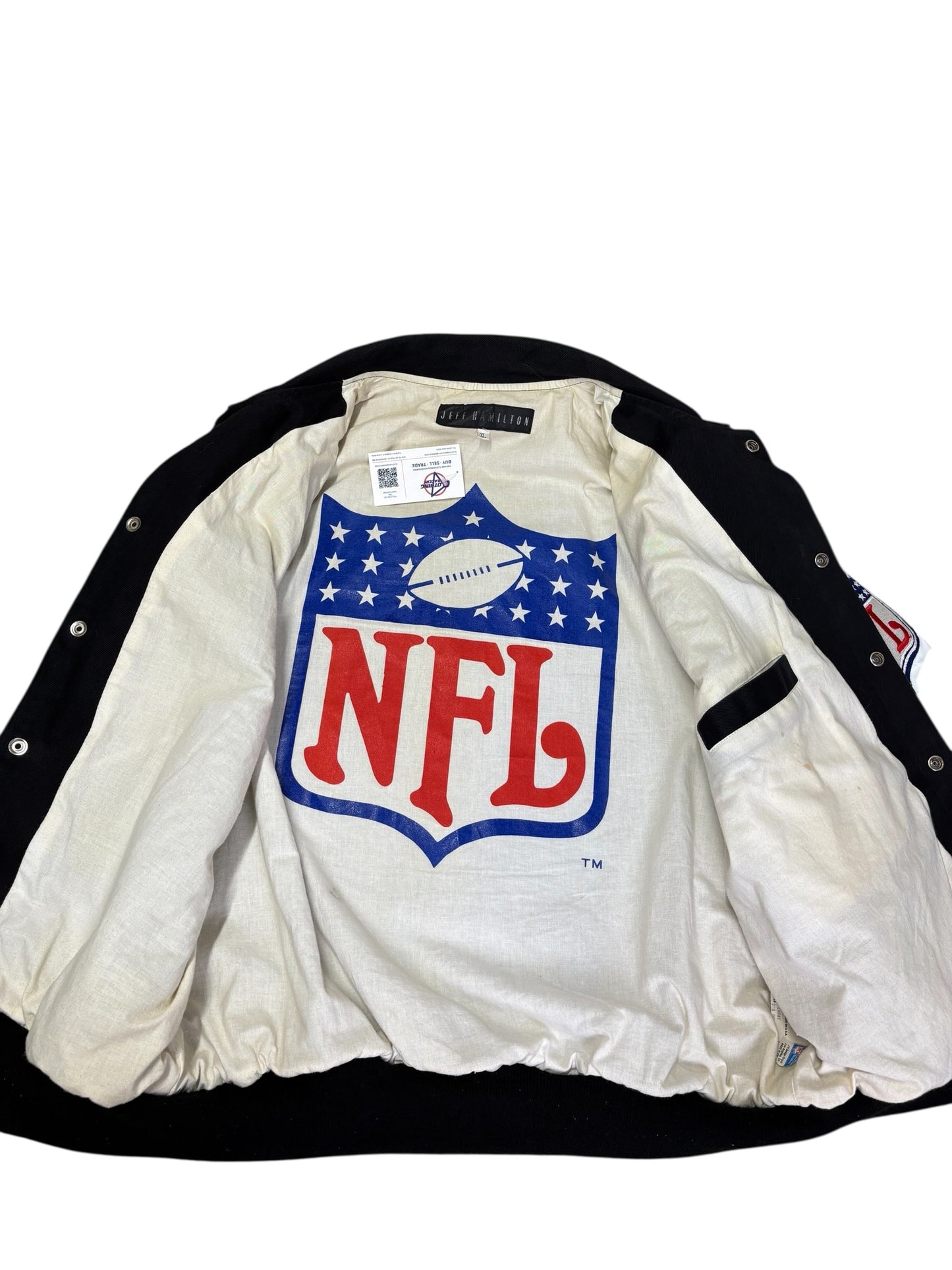 Vintage Jeff Hamilton Miami Dolphins Jacket
