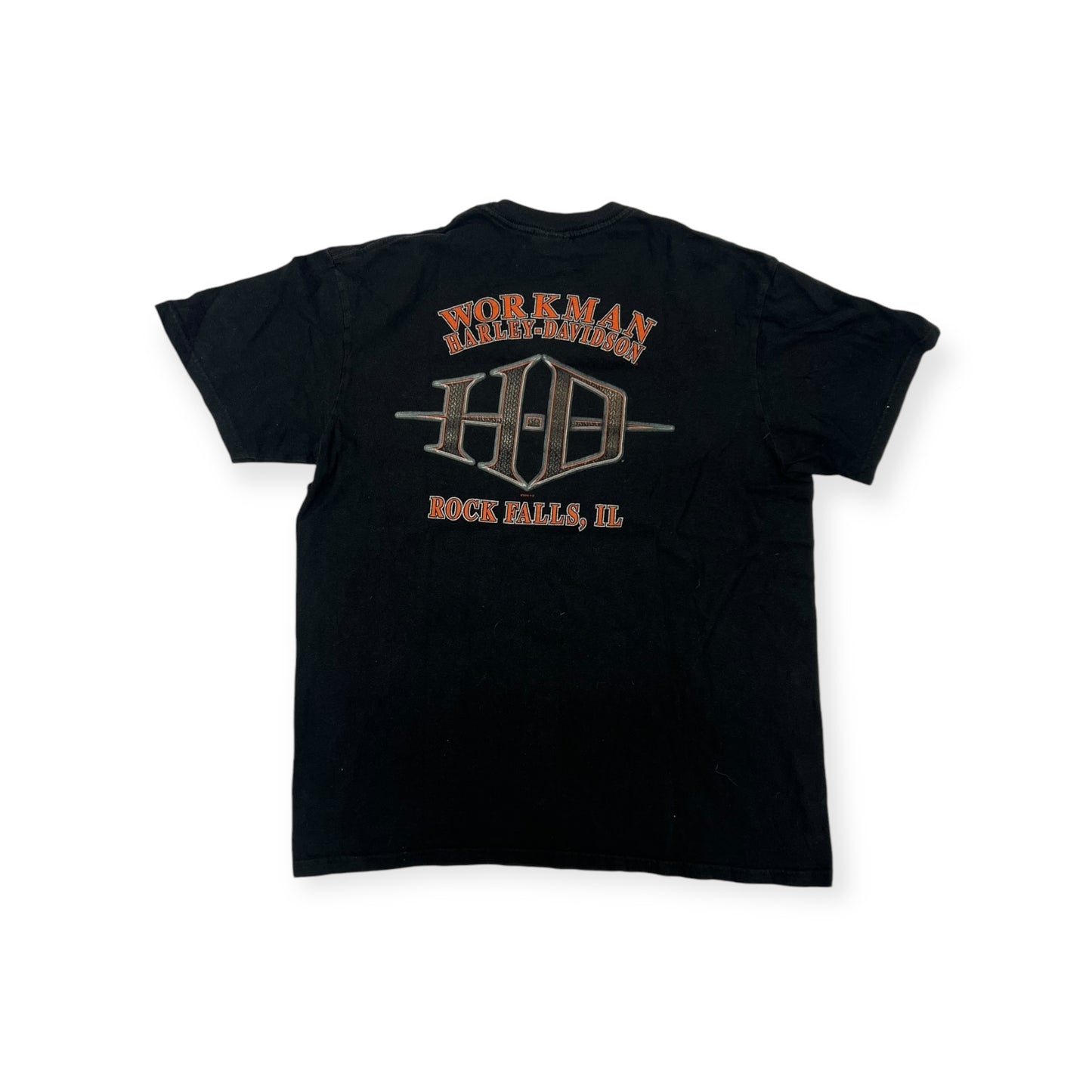 Harley Davidson Rock Falls, IL T-shirt Size Large