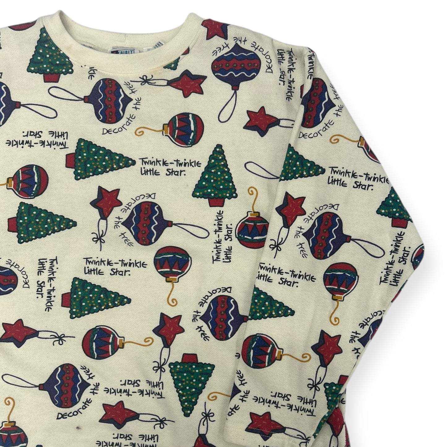 Twinkle Little Star AOP Crewneck Size Medium