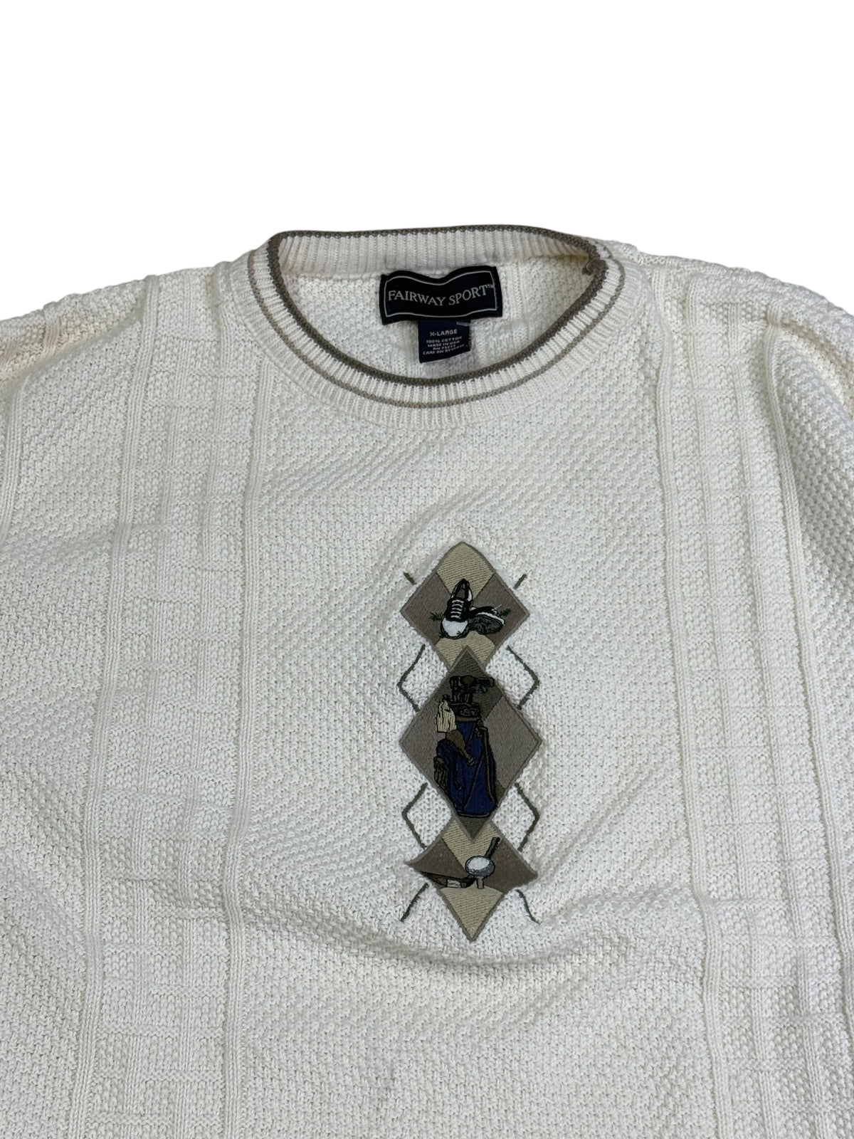 Vintage Fairway Sports Golf Sweater