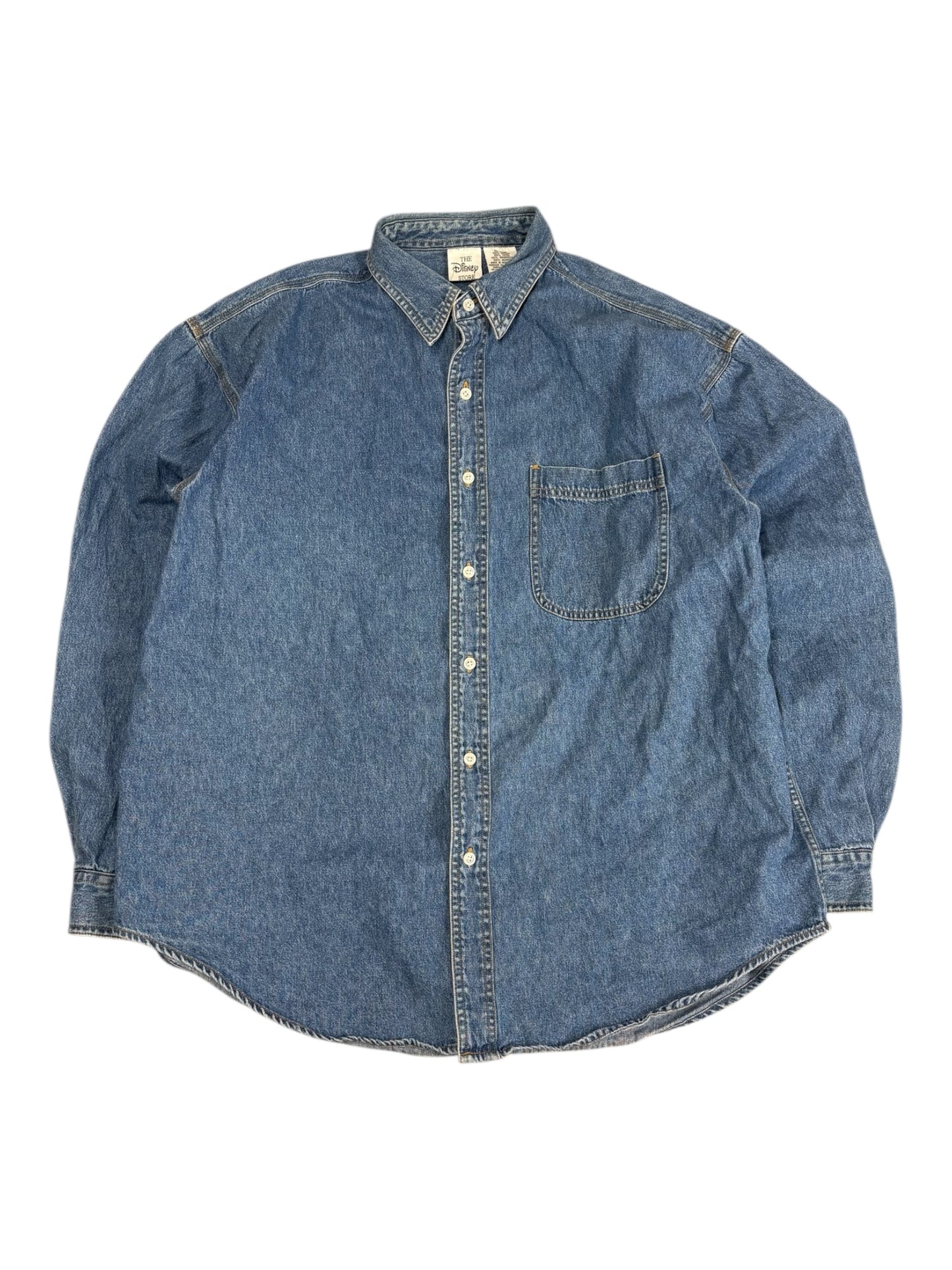 Vintage Disney Denim Button Up