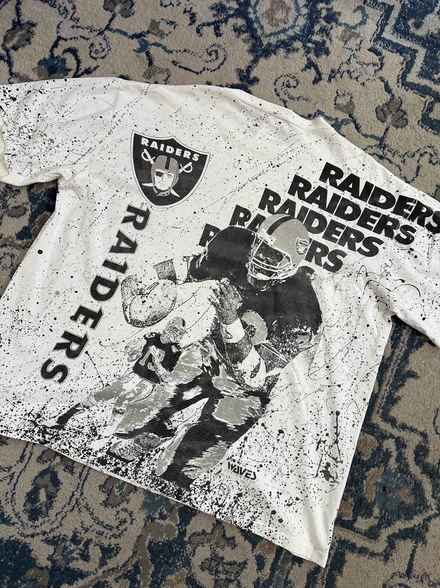 Vintage Raiders AOP T-shirt