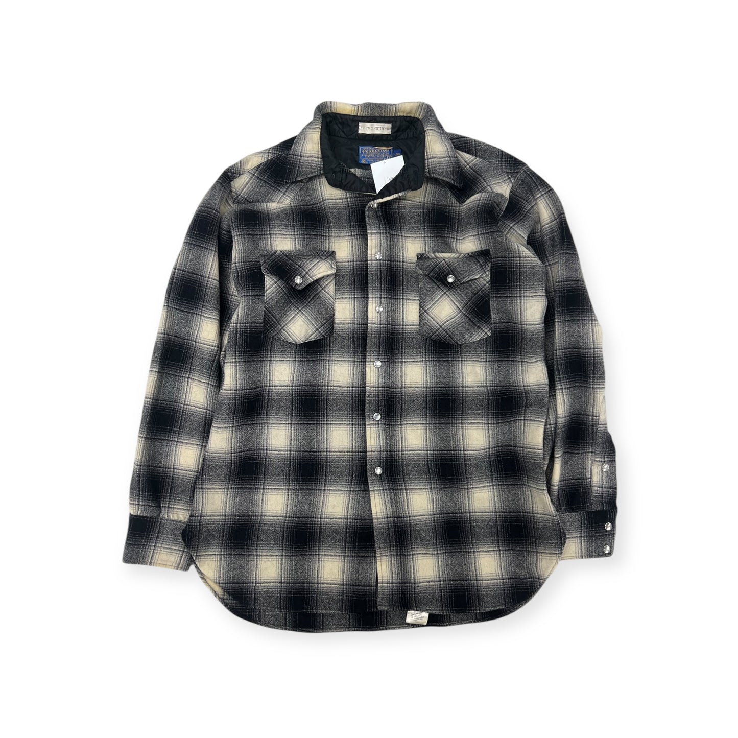 Vintage Pendleton Plaid Button Up Size Medium