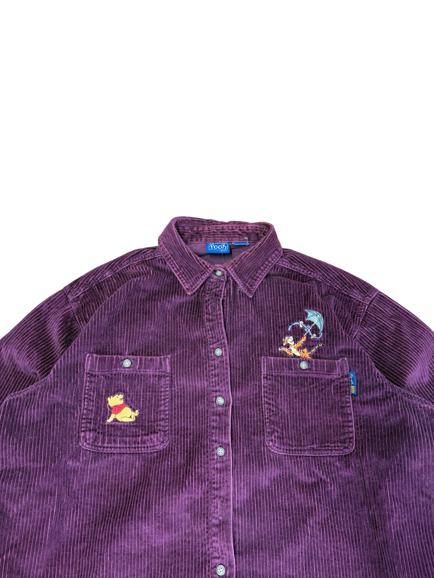 Vintage Pooh Curdoroy Button Up