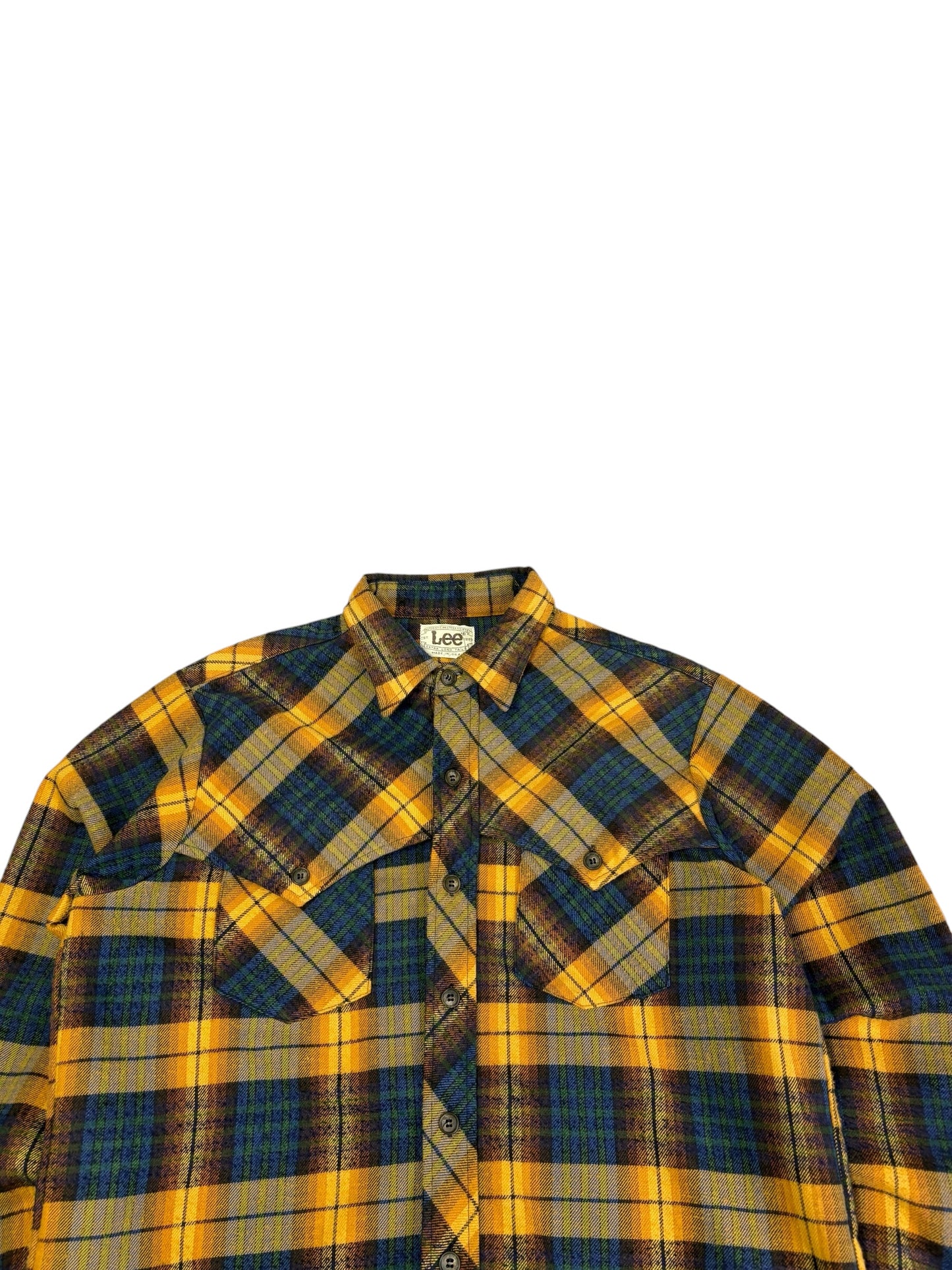 Vintage Lee Western Flannel Button Up
