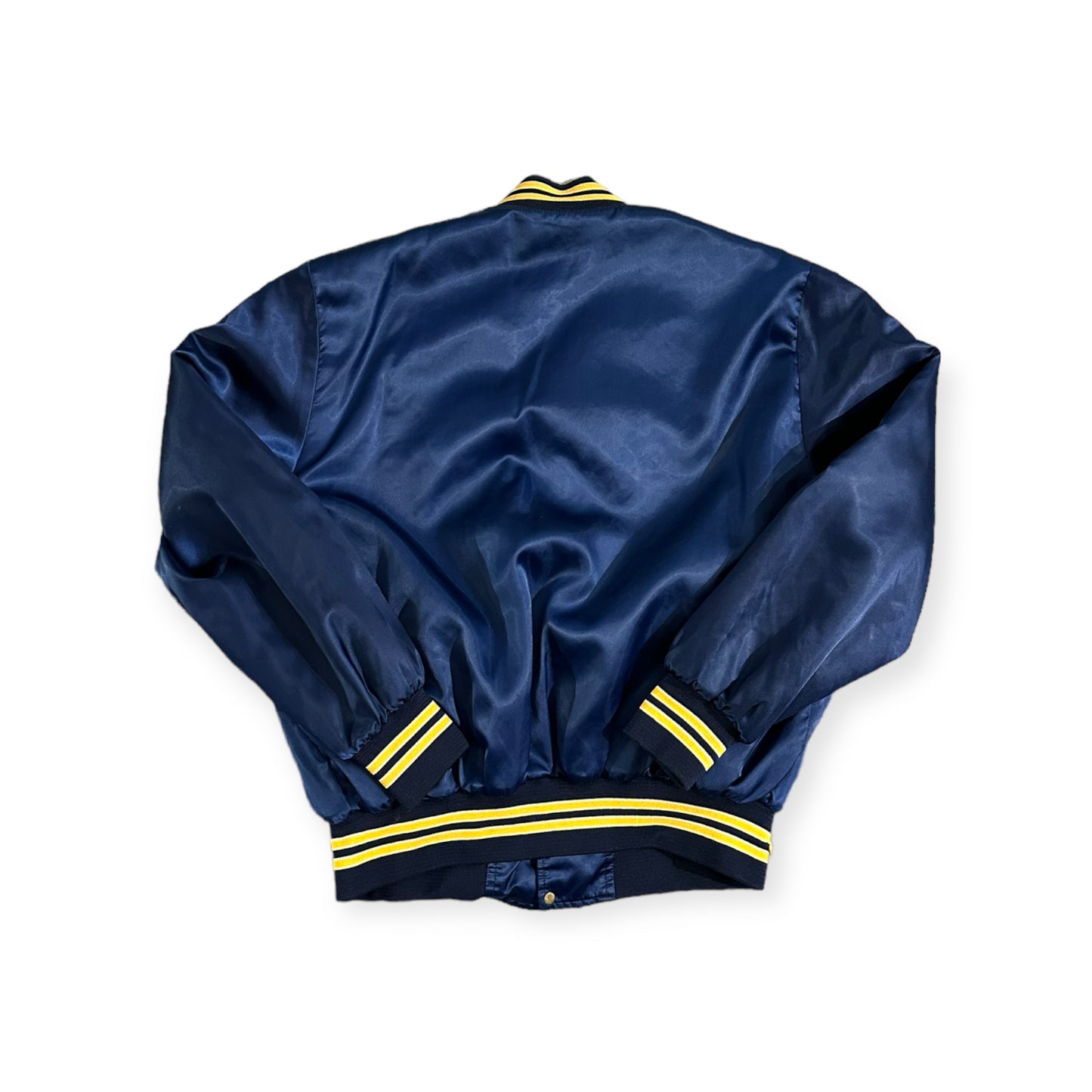 Vintage 90s Notre Dame Satin Jacket
