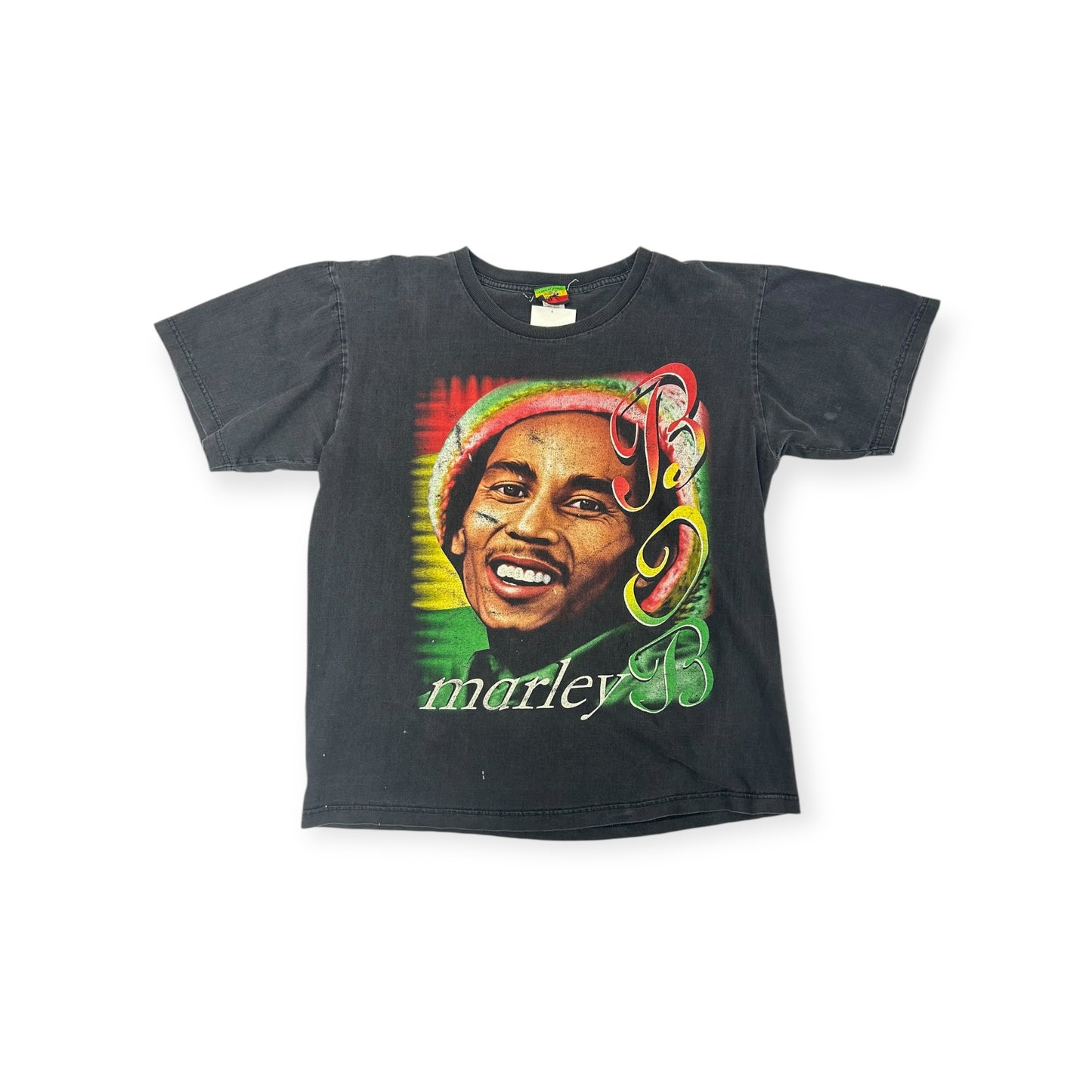 Vintage Bob Marley Rap Tee Style T-shirt Size Large