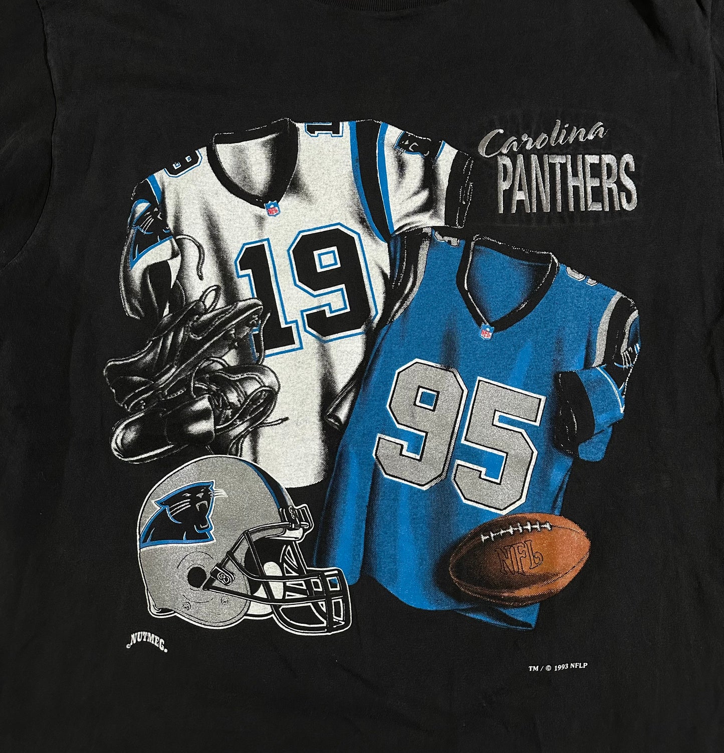 Vintage Nutmeg Carolina Panthers T-Shirt