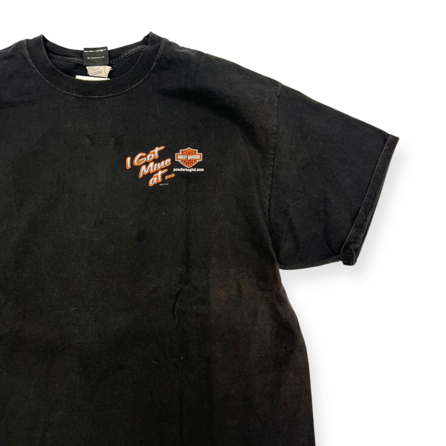 Harley Davidson Mullet Mason, Ohio T-shirt Size 2XL