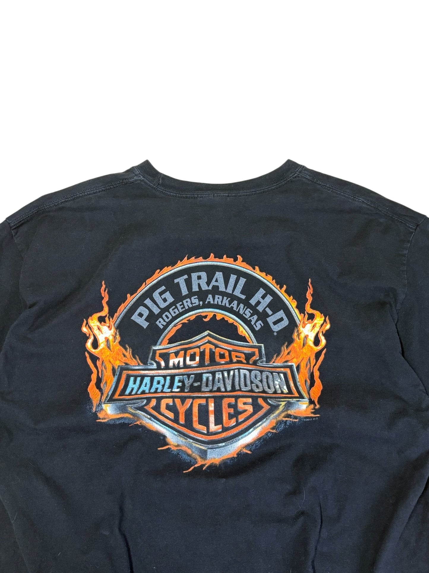 Harley Davidson Pigtrail Arkansas T-shirt