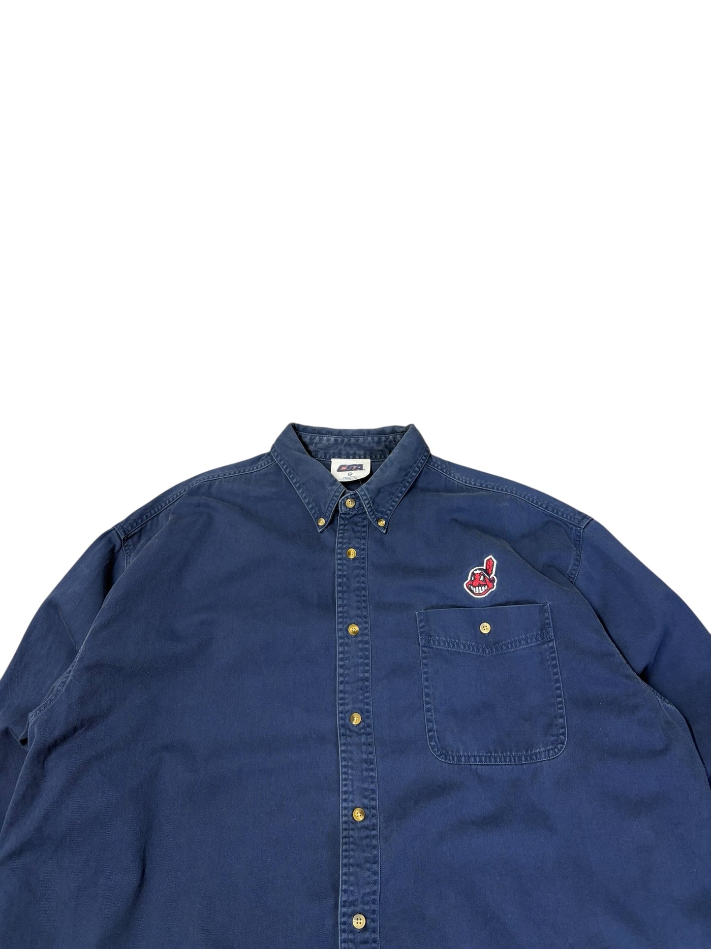 Vintage Cleveland Indians Button Up