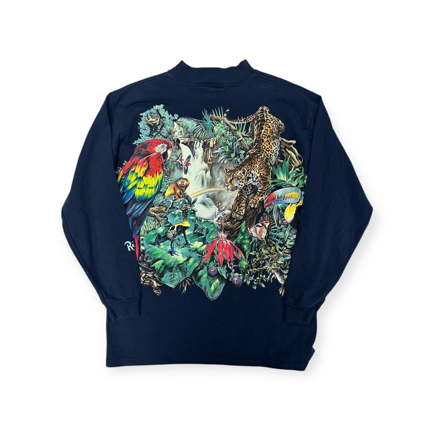 Vintage Rainforest Longsleeve Size Large