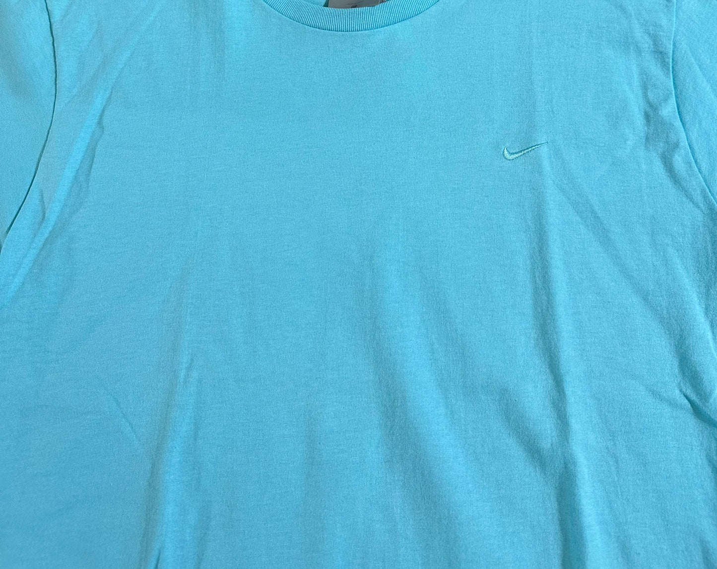 Vintage Silver Tag Baby Blue Nike T-Shirt