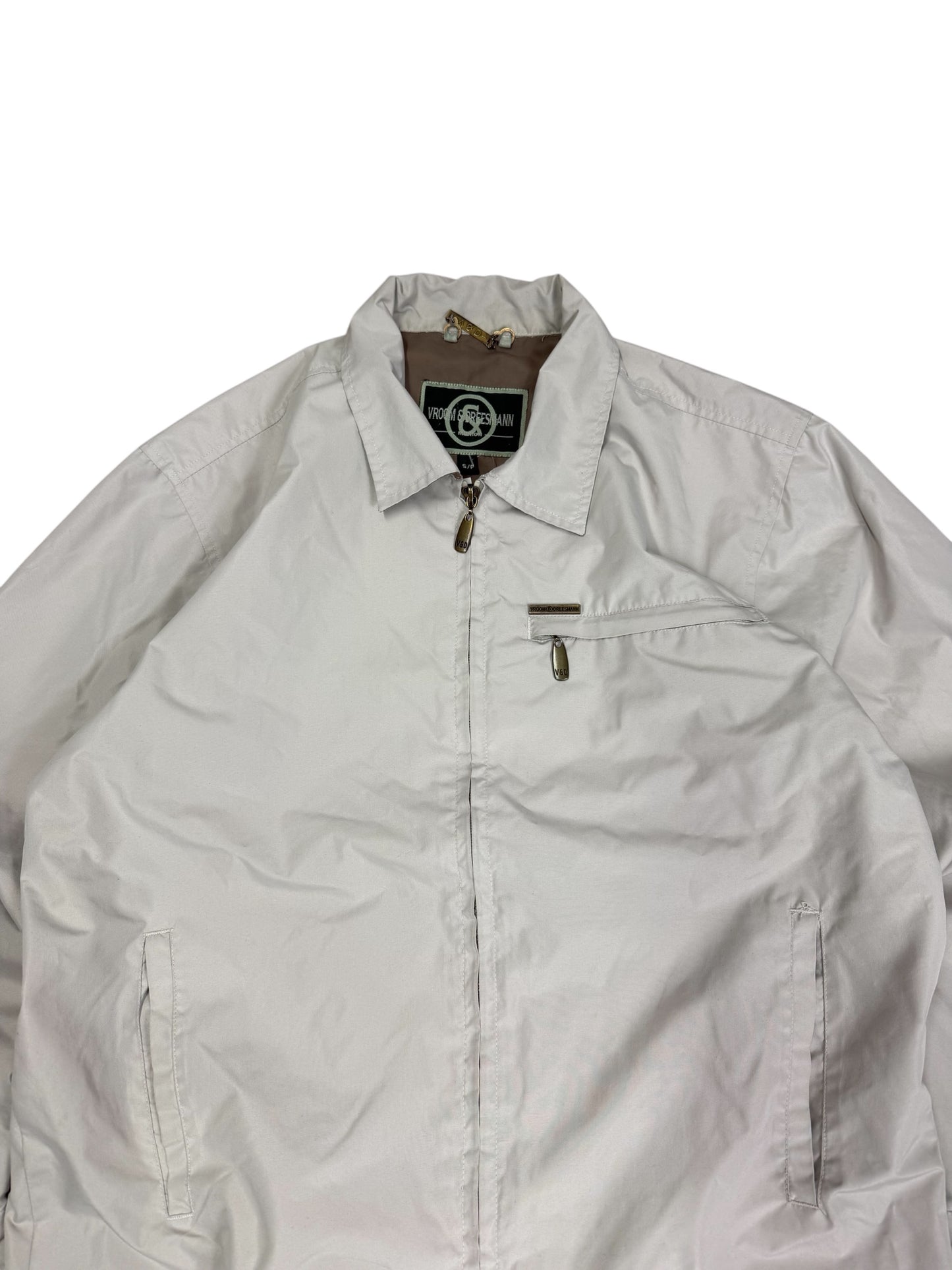 Vintage Vroom & Dressman Collared Light Jacket