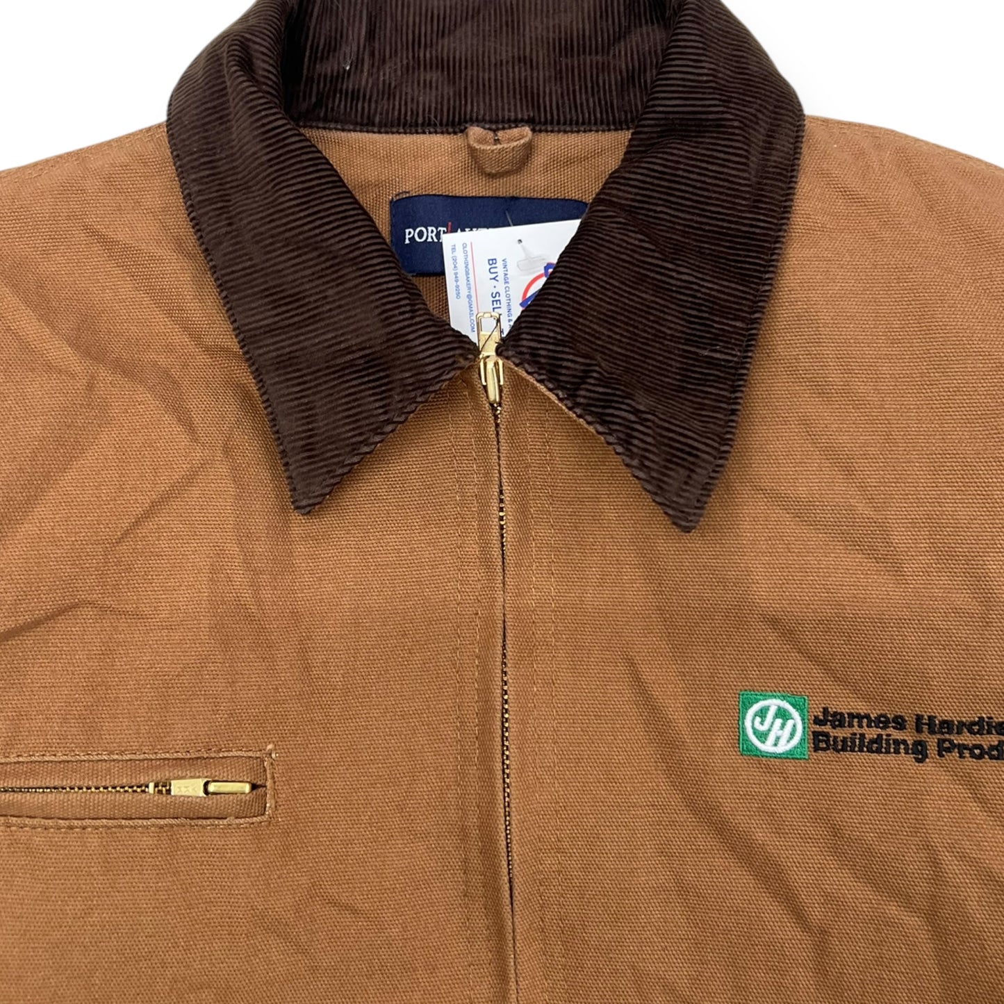 Detroit Style Workwear Port Authority Jacket Size XL