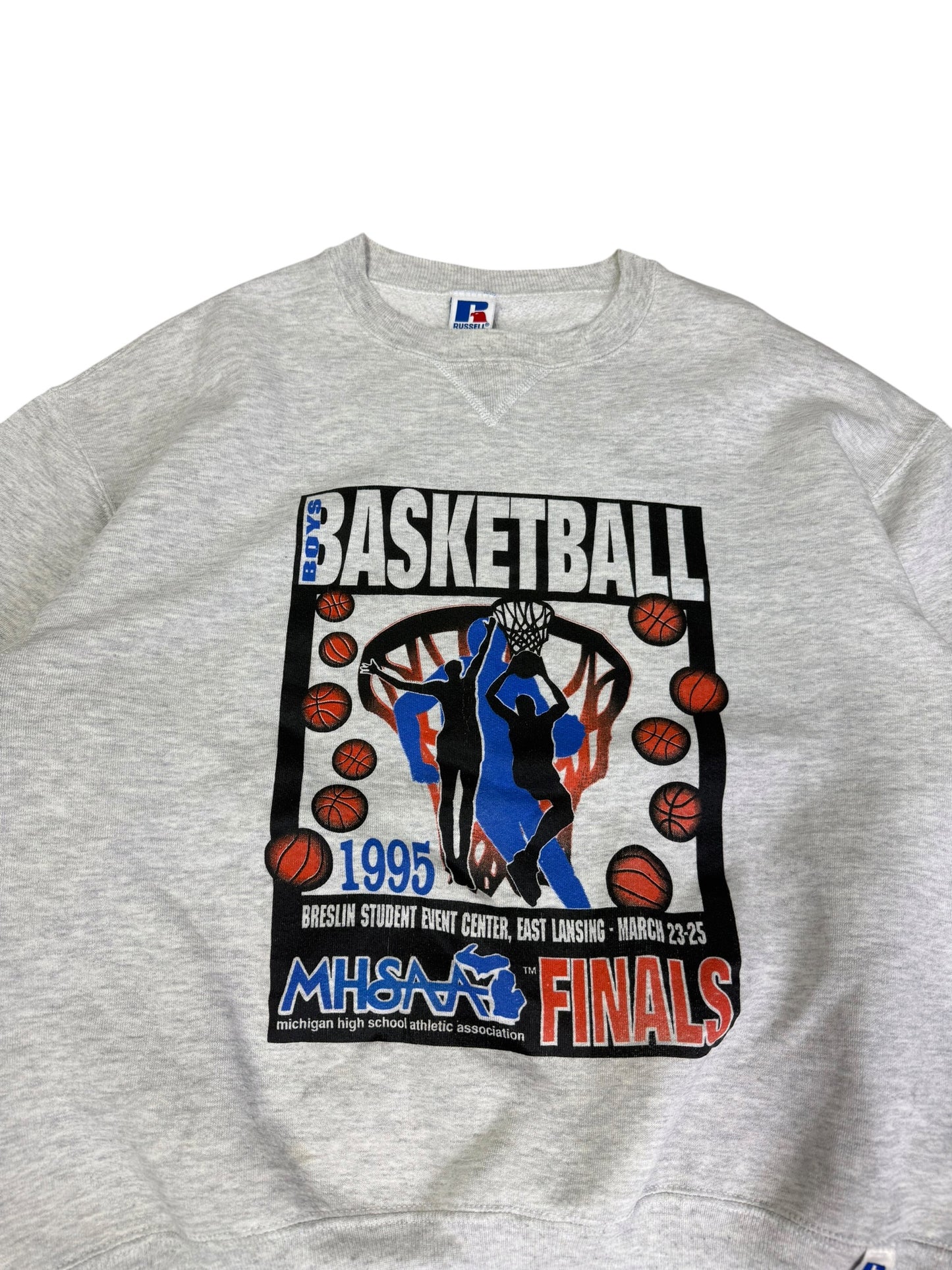 Vintage 1995 Boys Basketball Crewneck