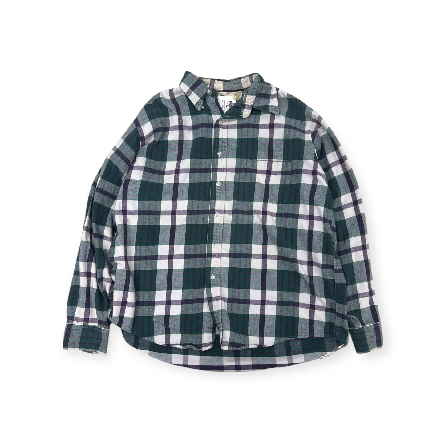 Vintage L.L Bean Flannel Button Up Size Large
