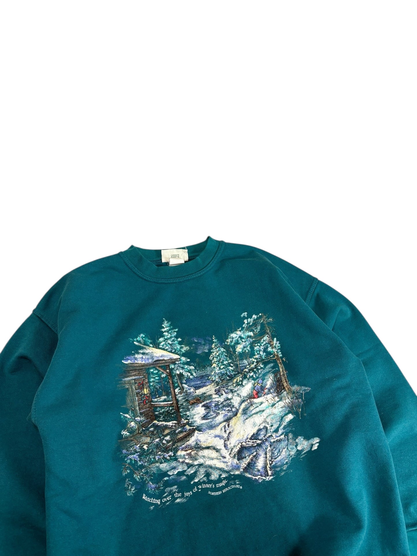 Vintage Cabin in The Woods Crewneck