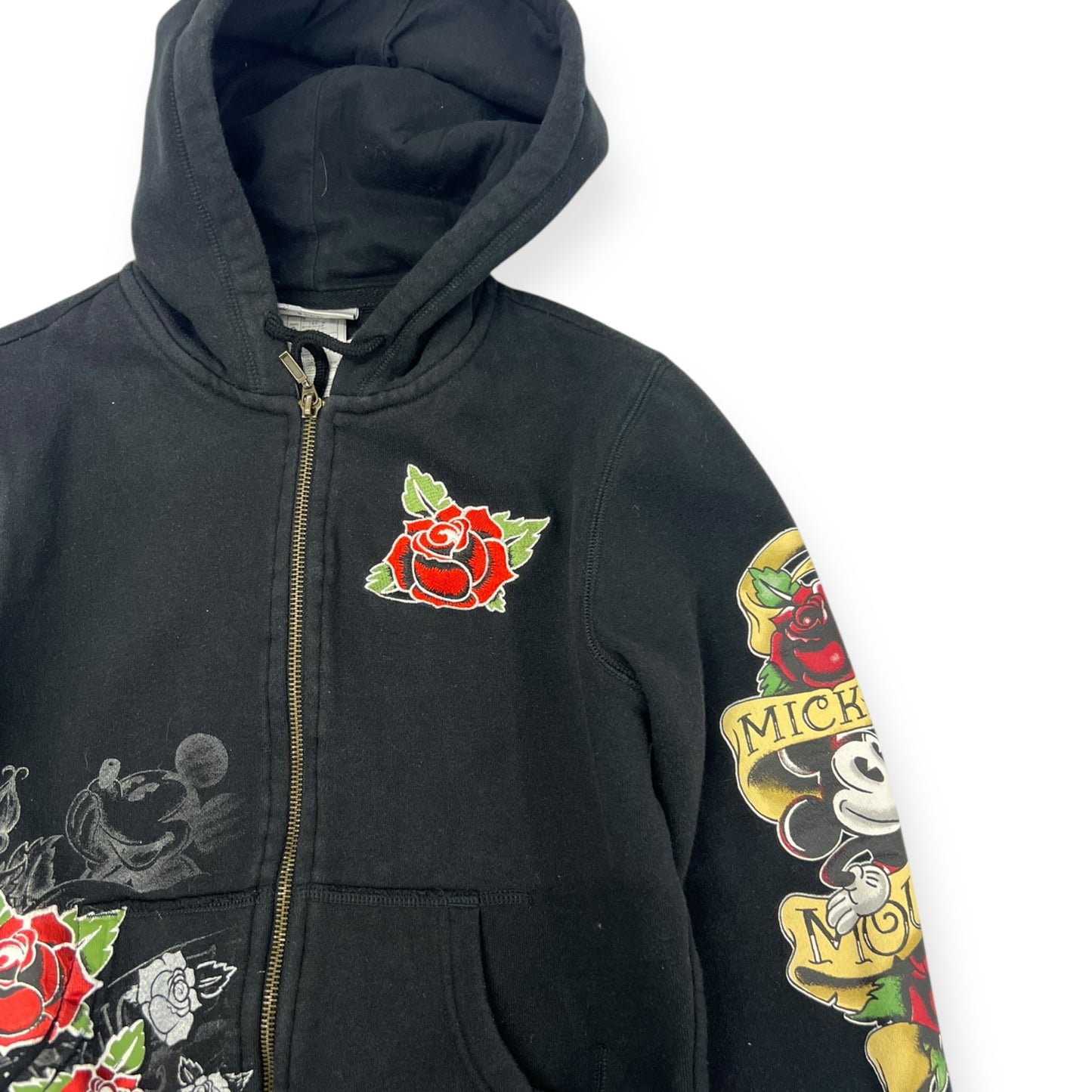 Vintage Mickey Mouse x Ed Hardy Hoodie Size Small