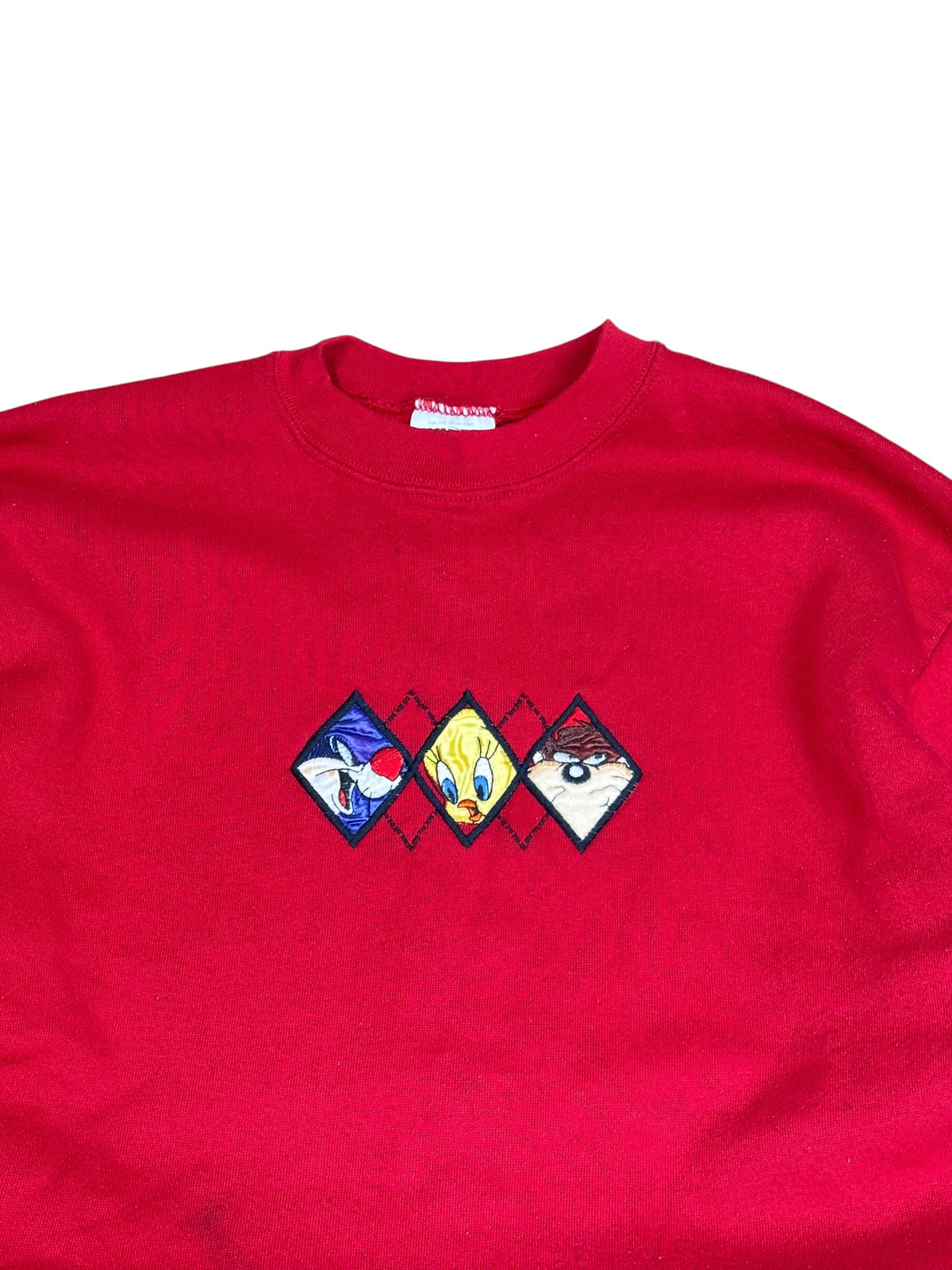 Vintage Looney Tunes Diamond Crewneck