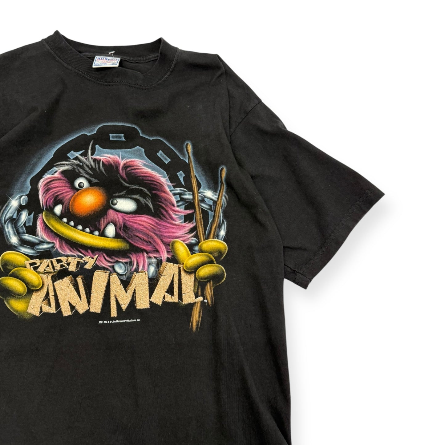 Vintage 2001 Party Animal T-shirt Large