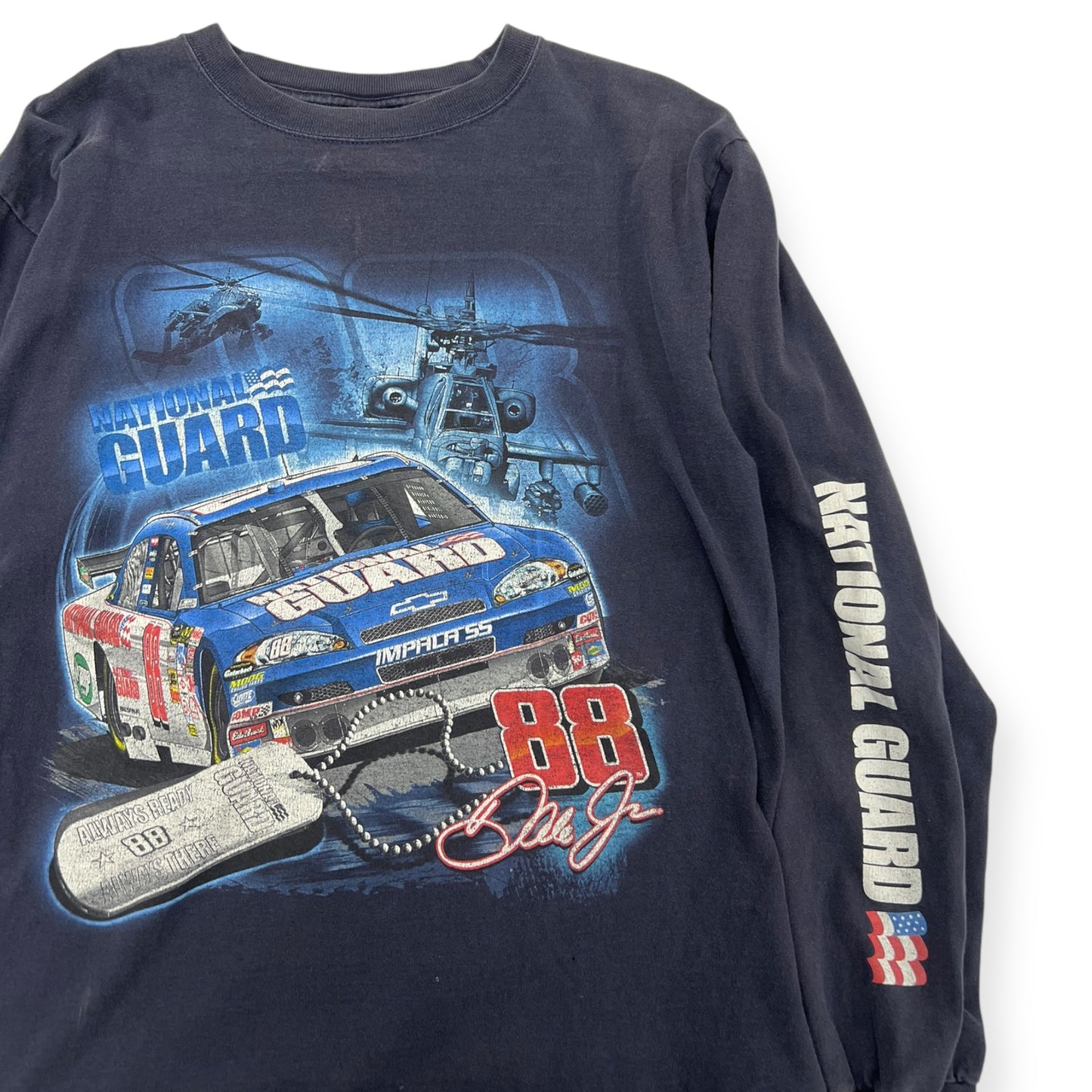 Dale Jr Longsleeve Shirt Size Large
