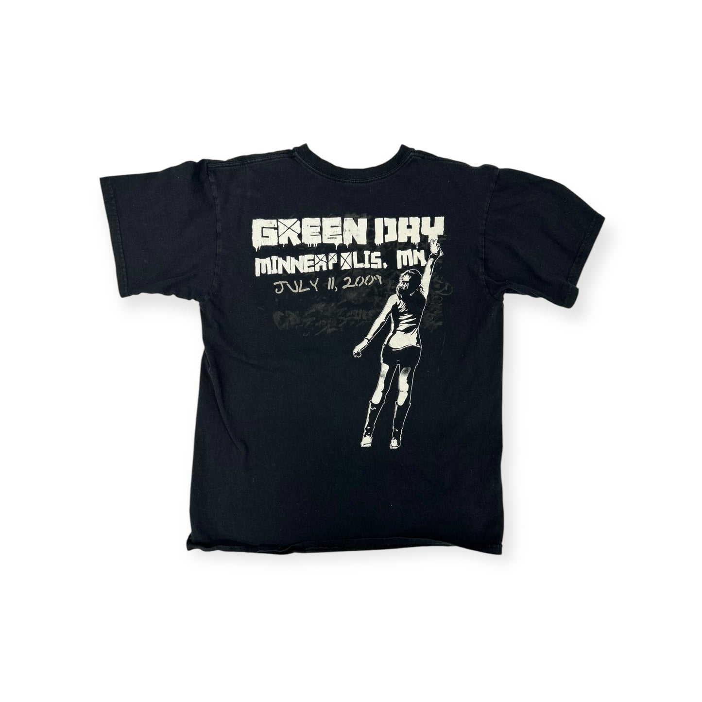 2009 Green Day T-shirt Size Large