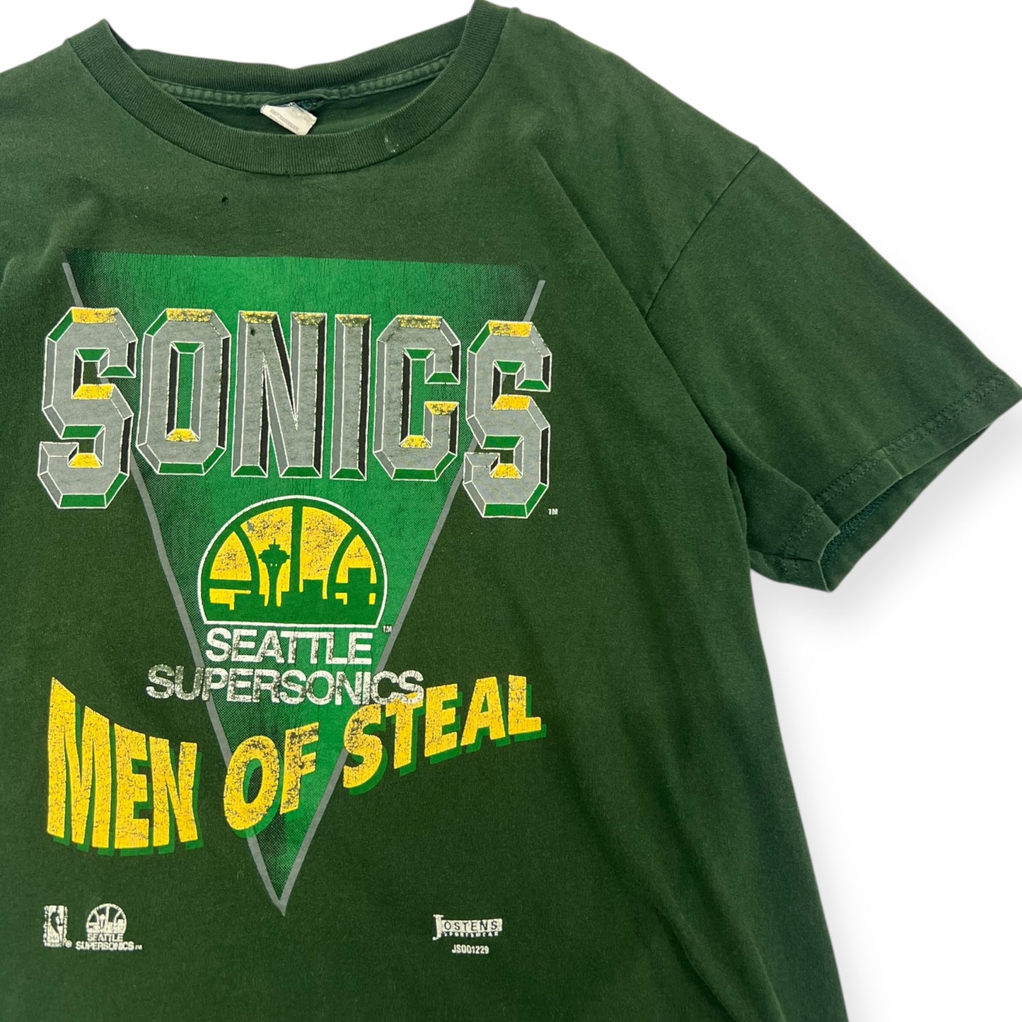 Seattle Supersonics Salem T-shirt Size Large