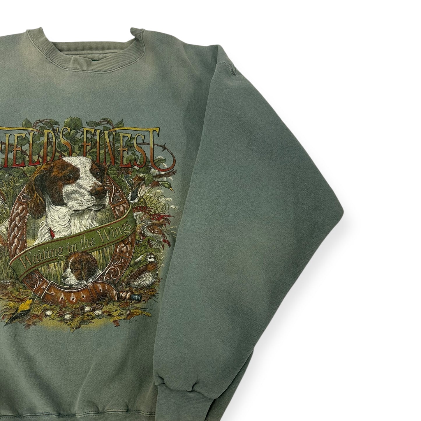 Vintage Fields Finest Puppy Crewneck Size XL