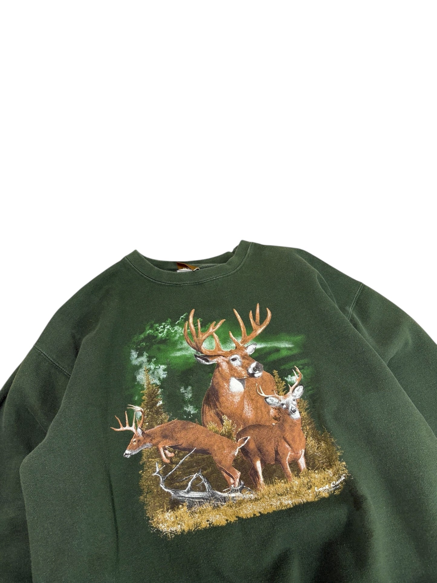 Vintage American Outdoors Deer Graphic Crewneck