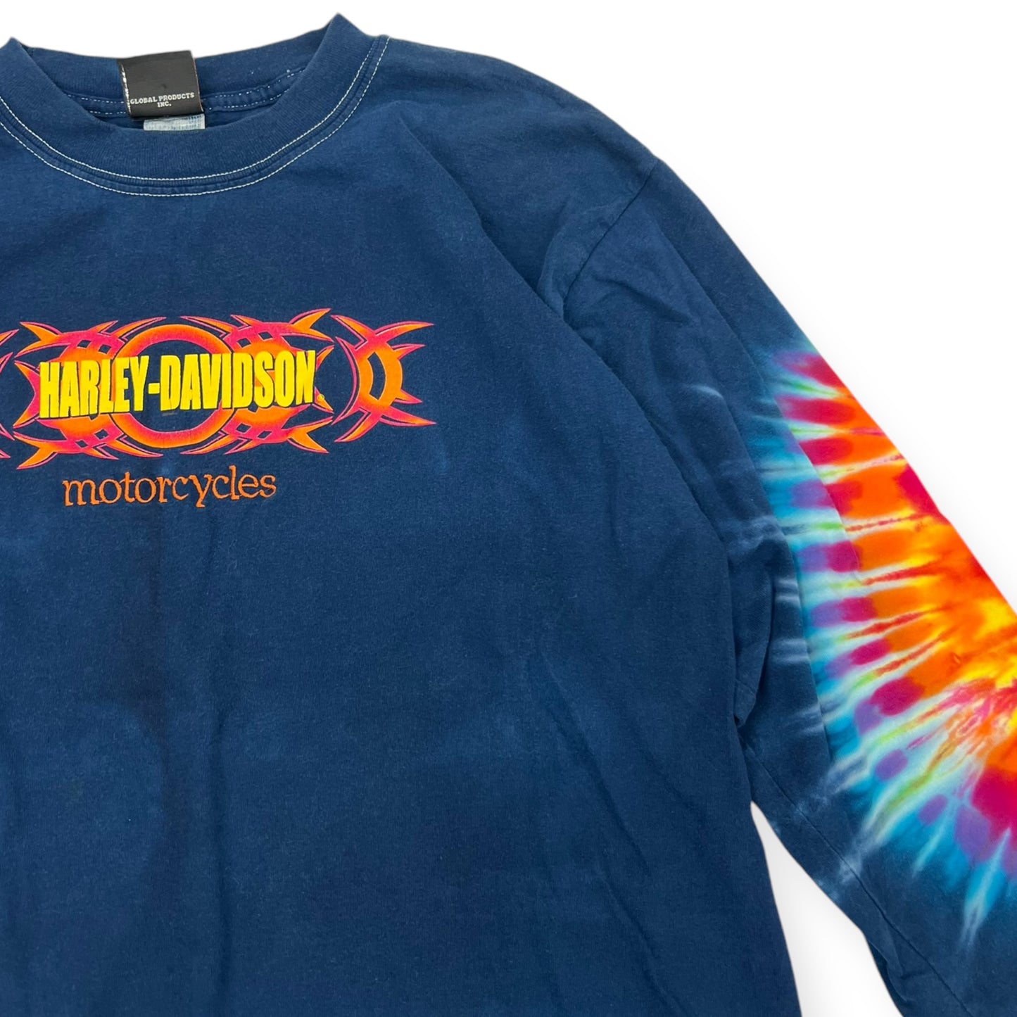 Harley Davidson New Castle Tie Dye Longsleeve Size Large