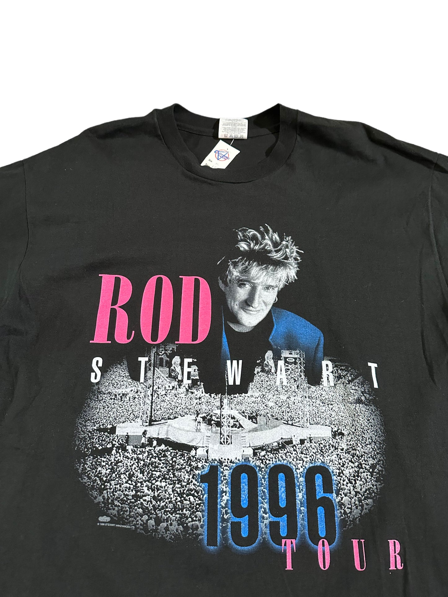 Vintage 1996 Rod Stewart Tour T-shirt