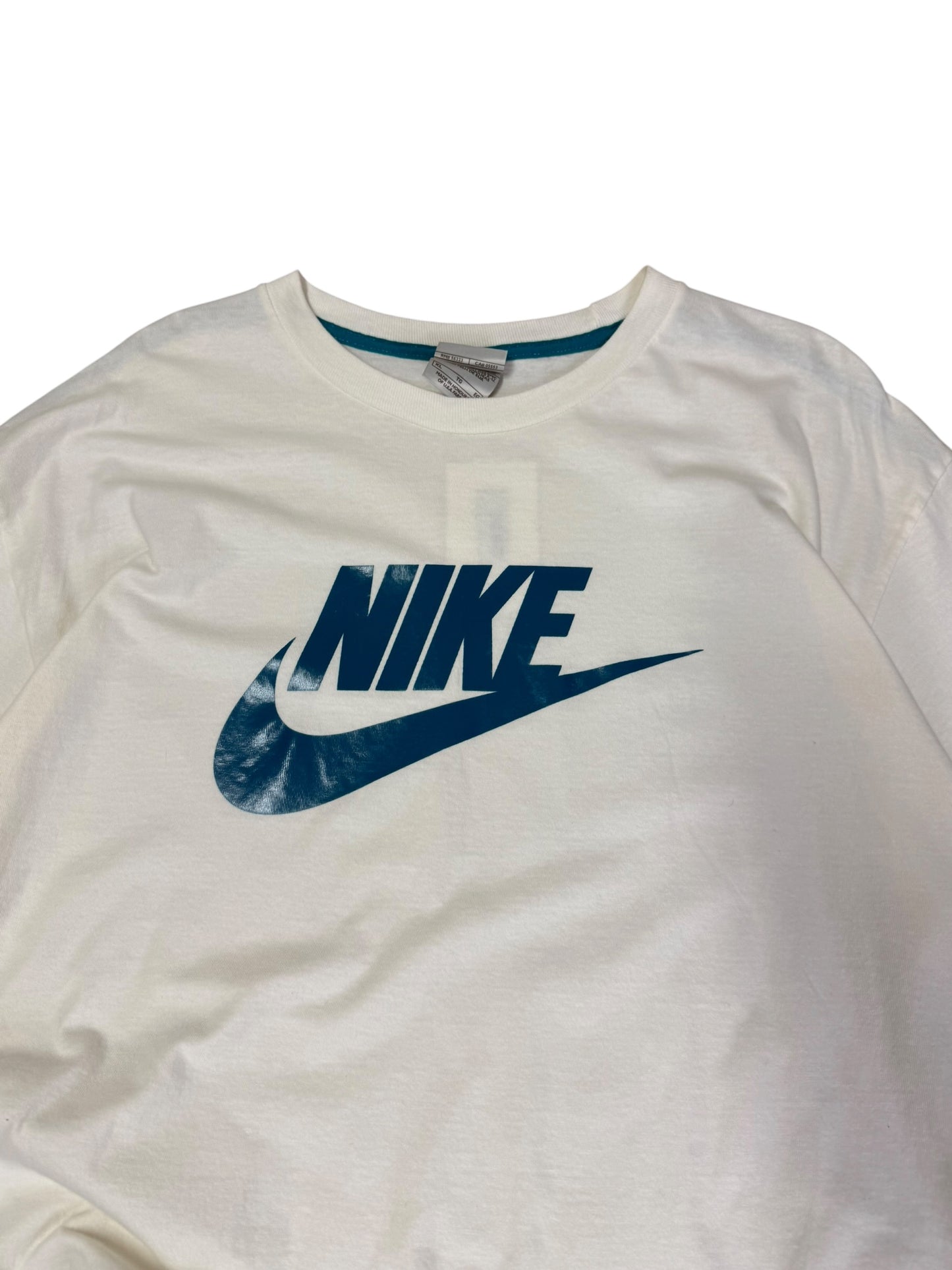 Vintage Y2K Nike Spellout Swoosh T-shirt