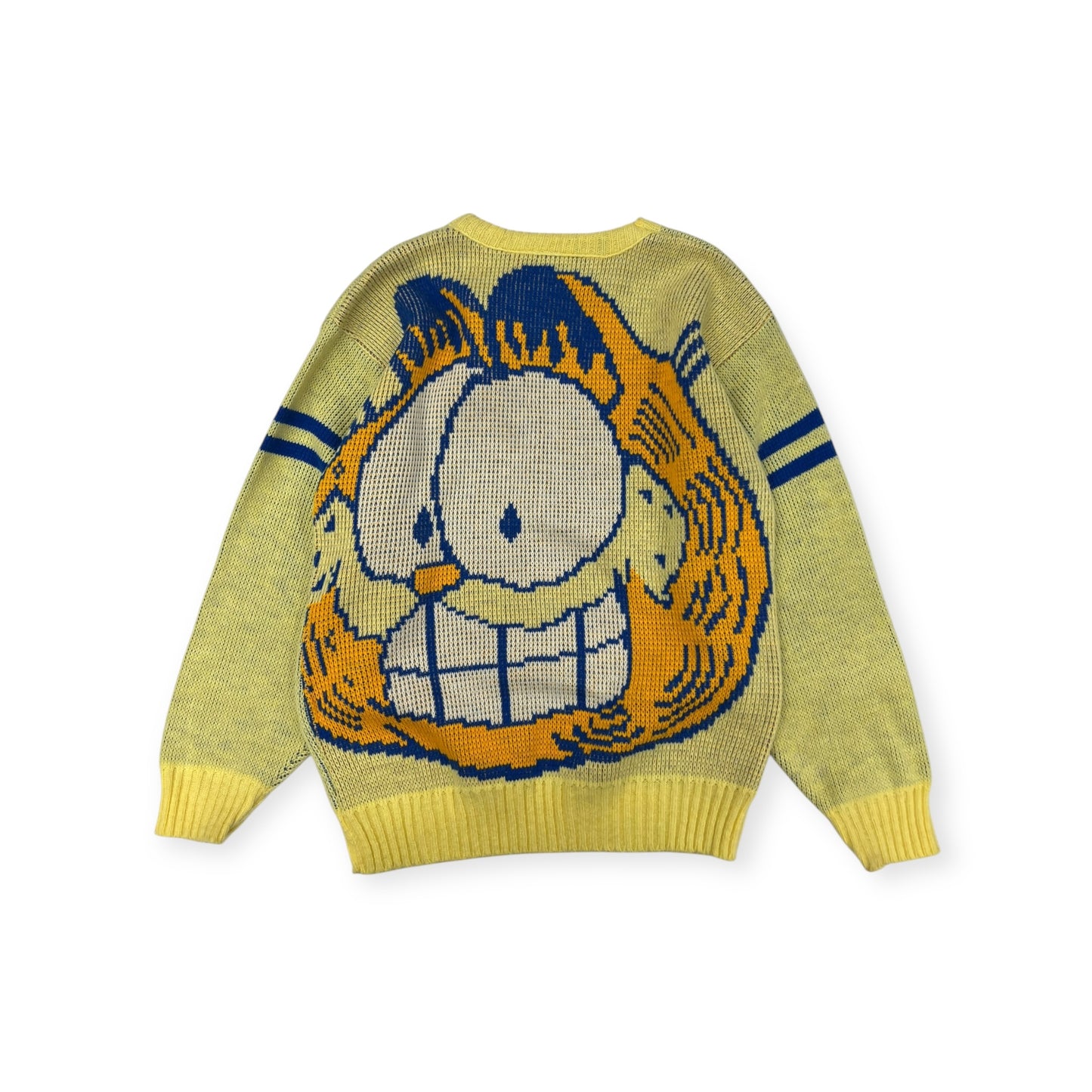 Garfield "The Big Cat" Knit Sweater Size Large
