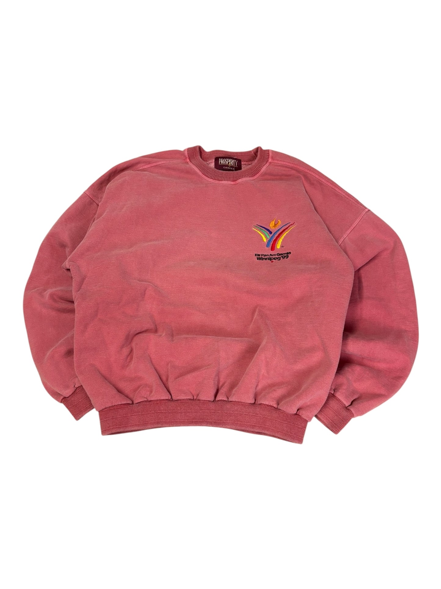 Vintage Pan AM Games Emroidered Crewneck