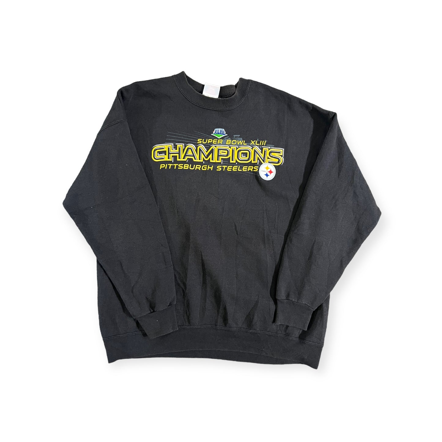 Super Bowl 43 Champions Steelers Sweatshirt