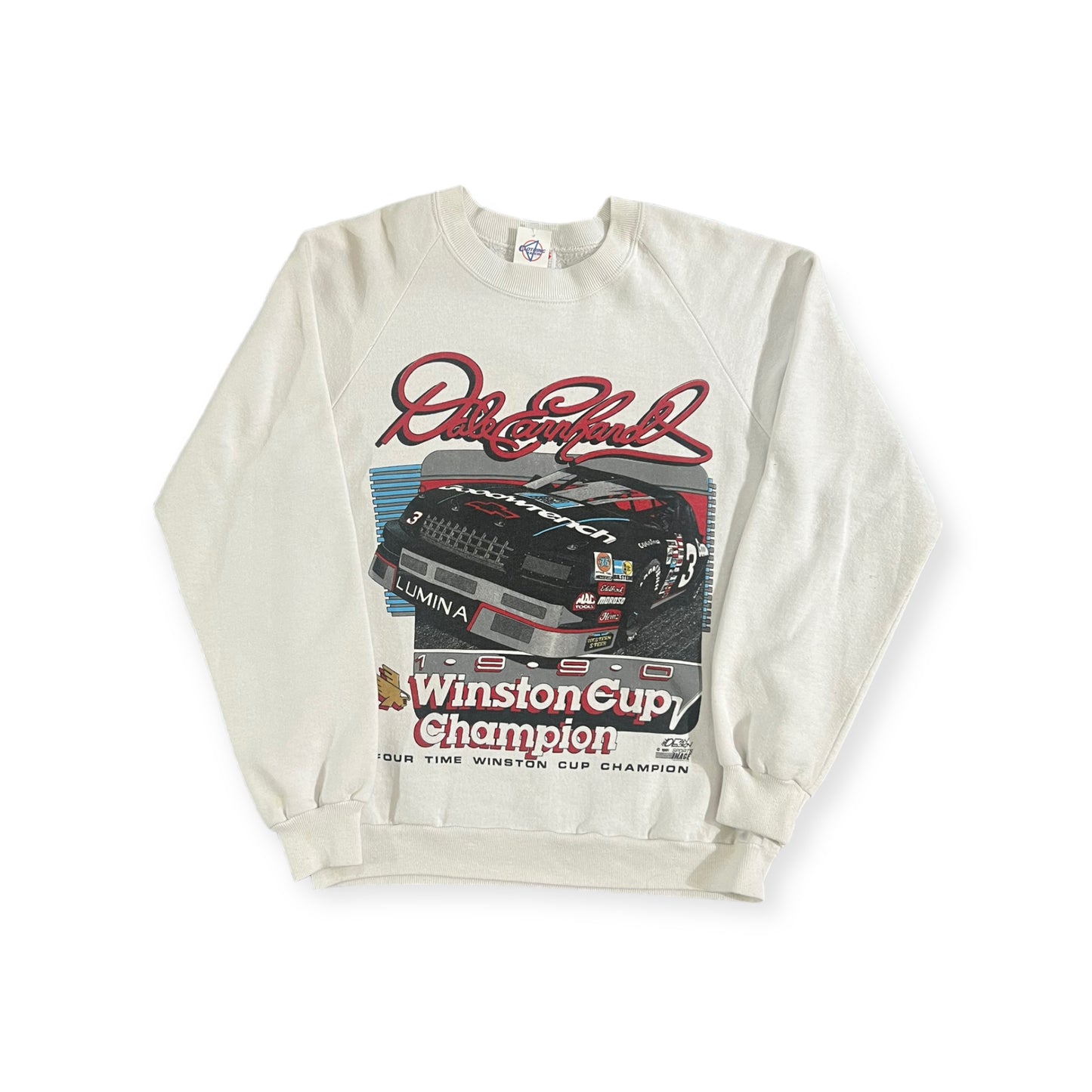 Vintage Dale Earnhardt 1990 Winston Cup Champion Crewneck