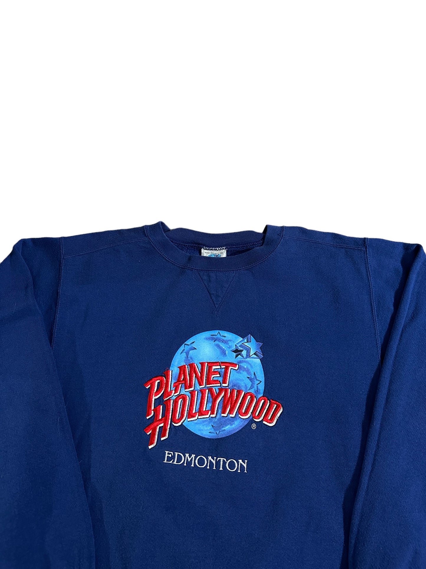 Vintage Planet Hollywood Edmonton Sweatshirt Size medium