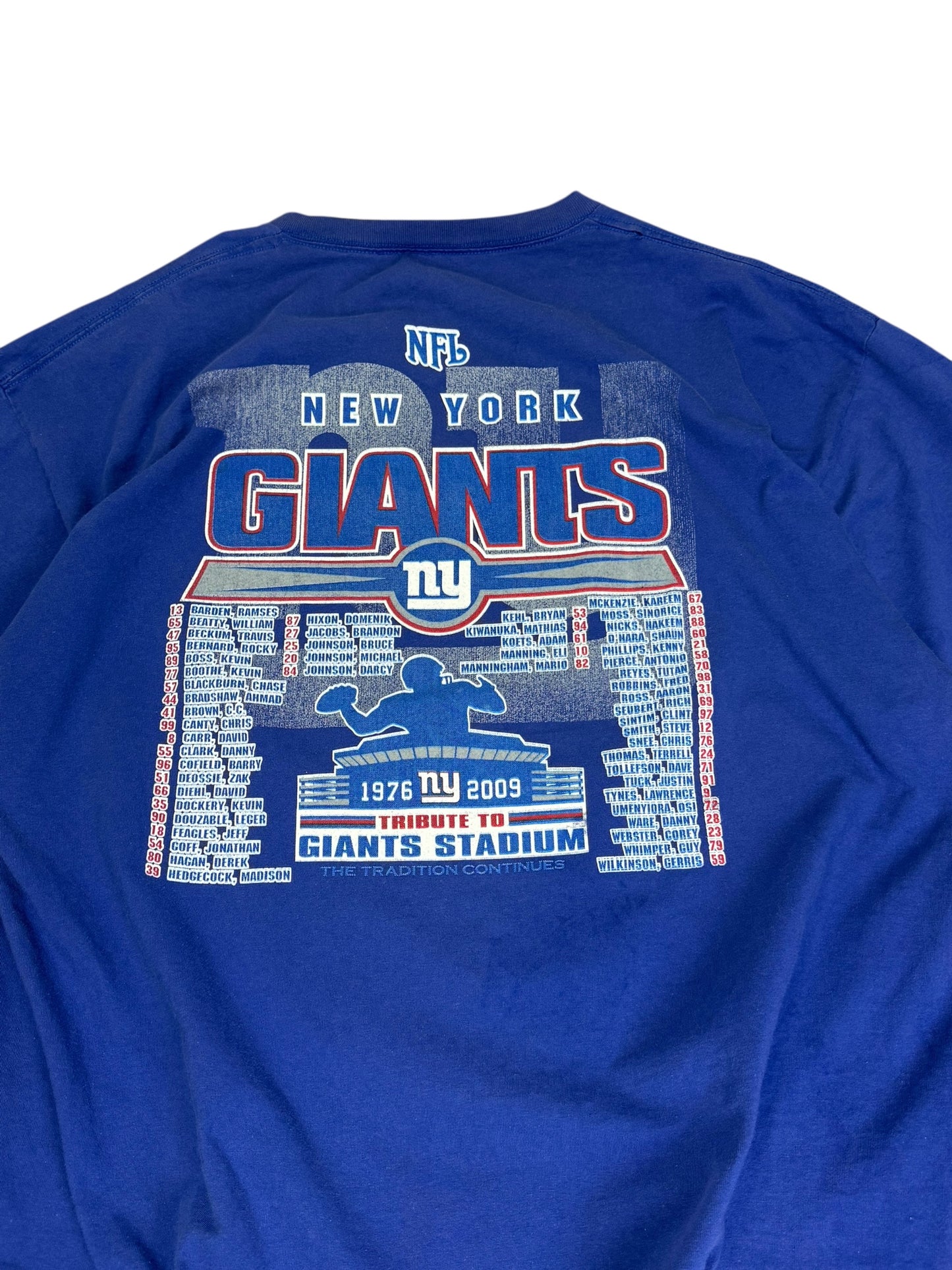 NY Giants 2009 T-shirt