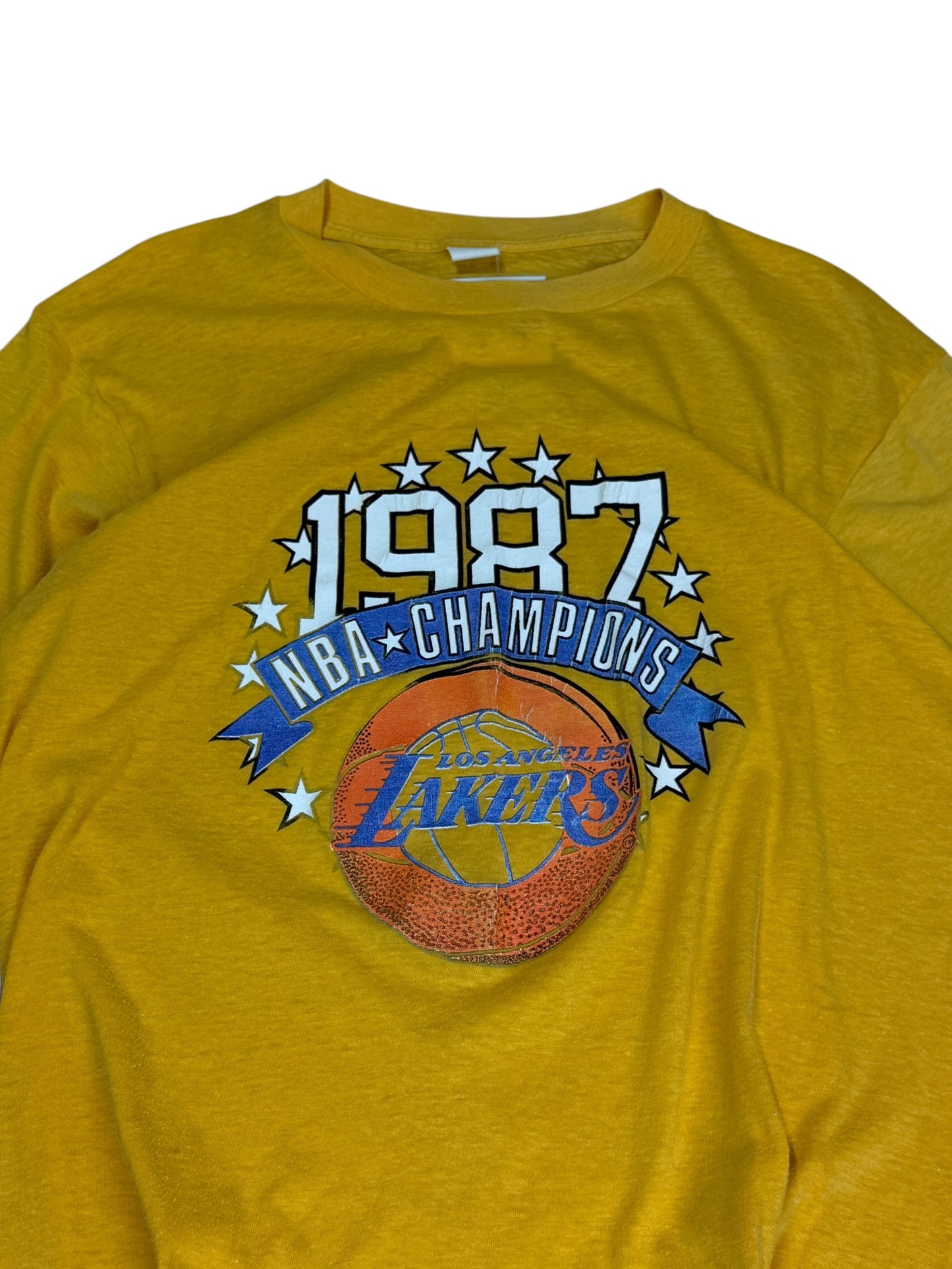 1987 Lakers NBA Champions T-shirt